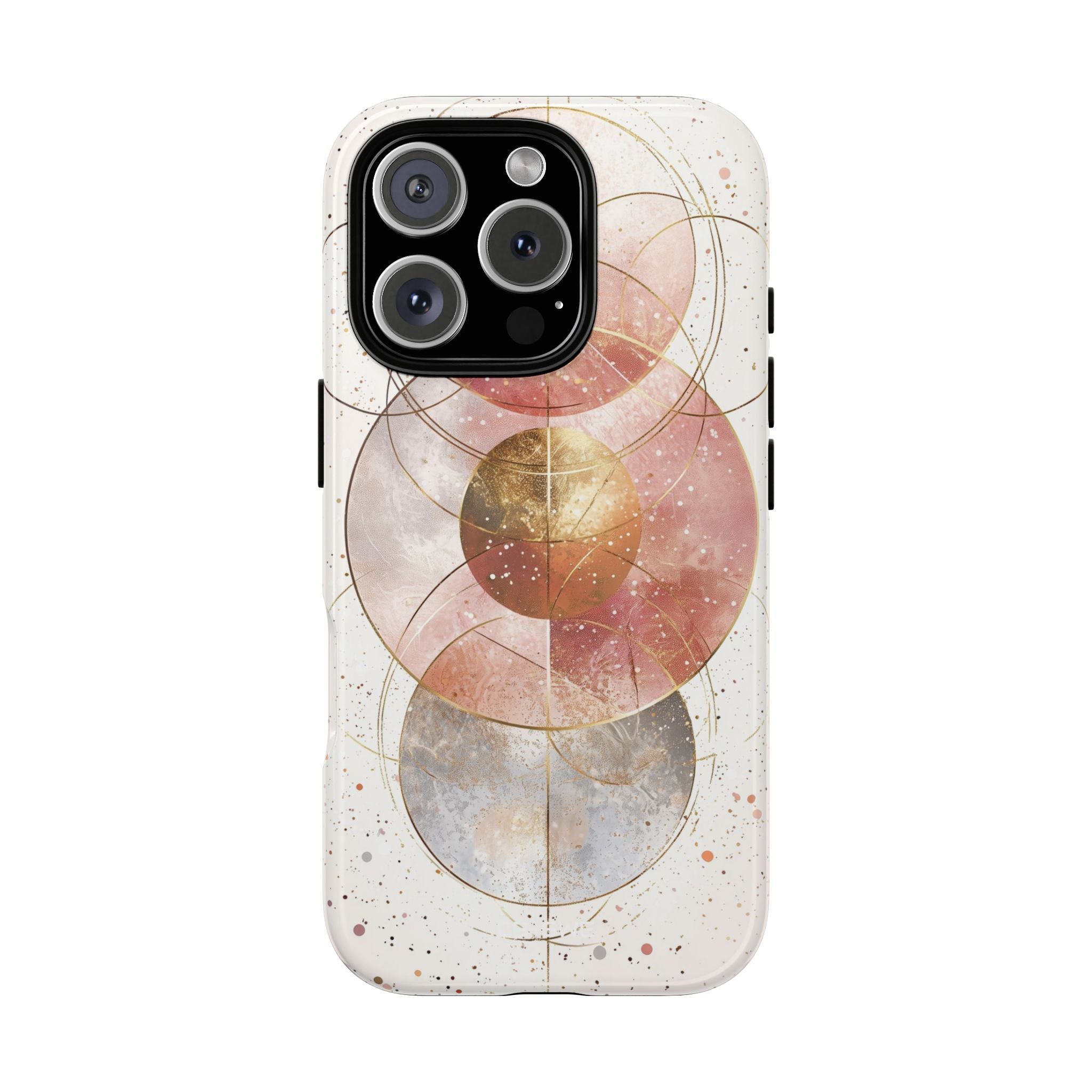 Circle Envelops Light - iPhone Case