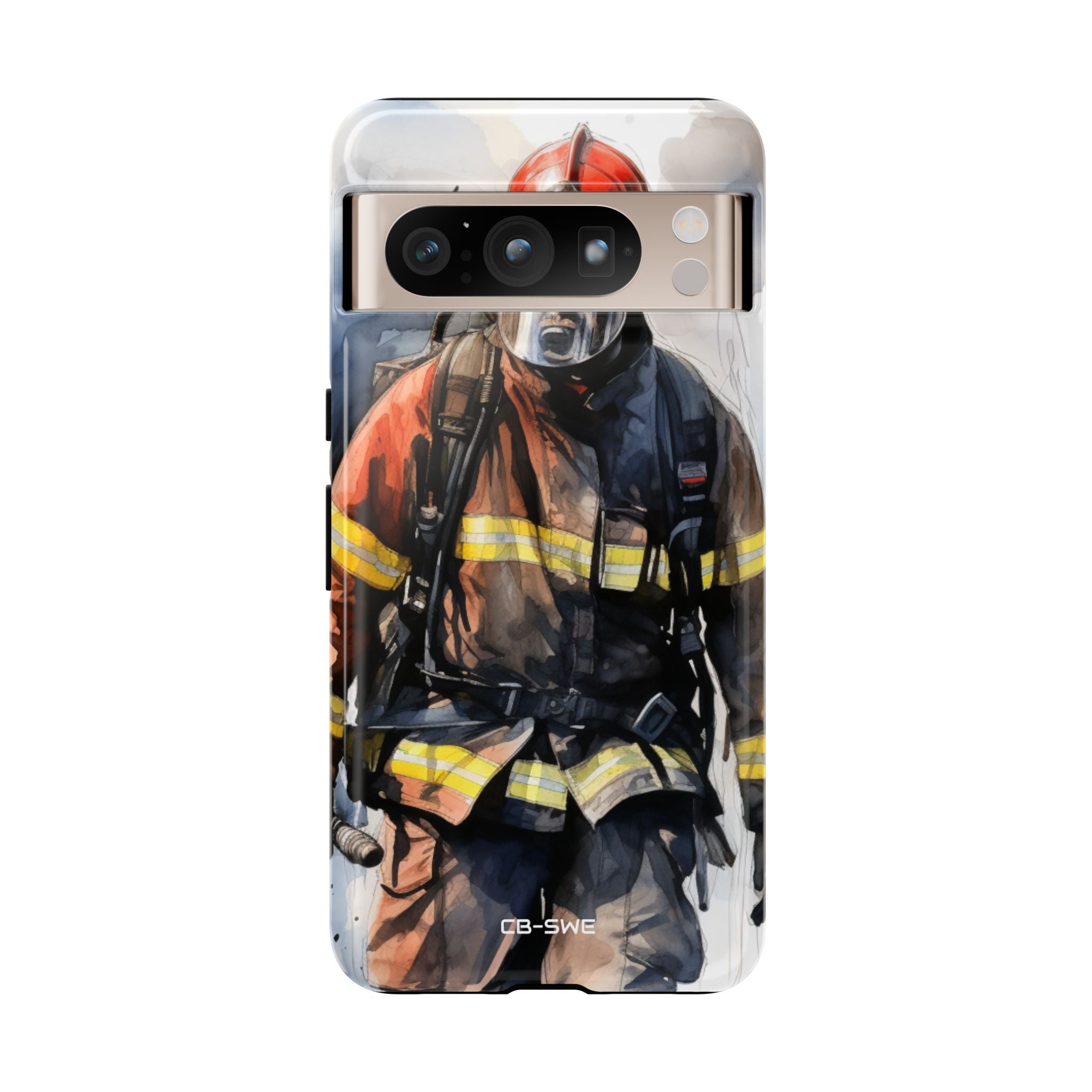 Firefighter In Motion - Google Pixel Case