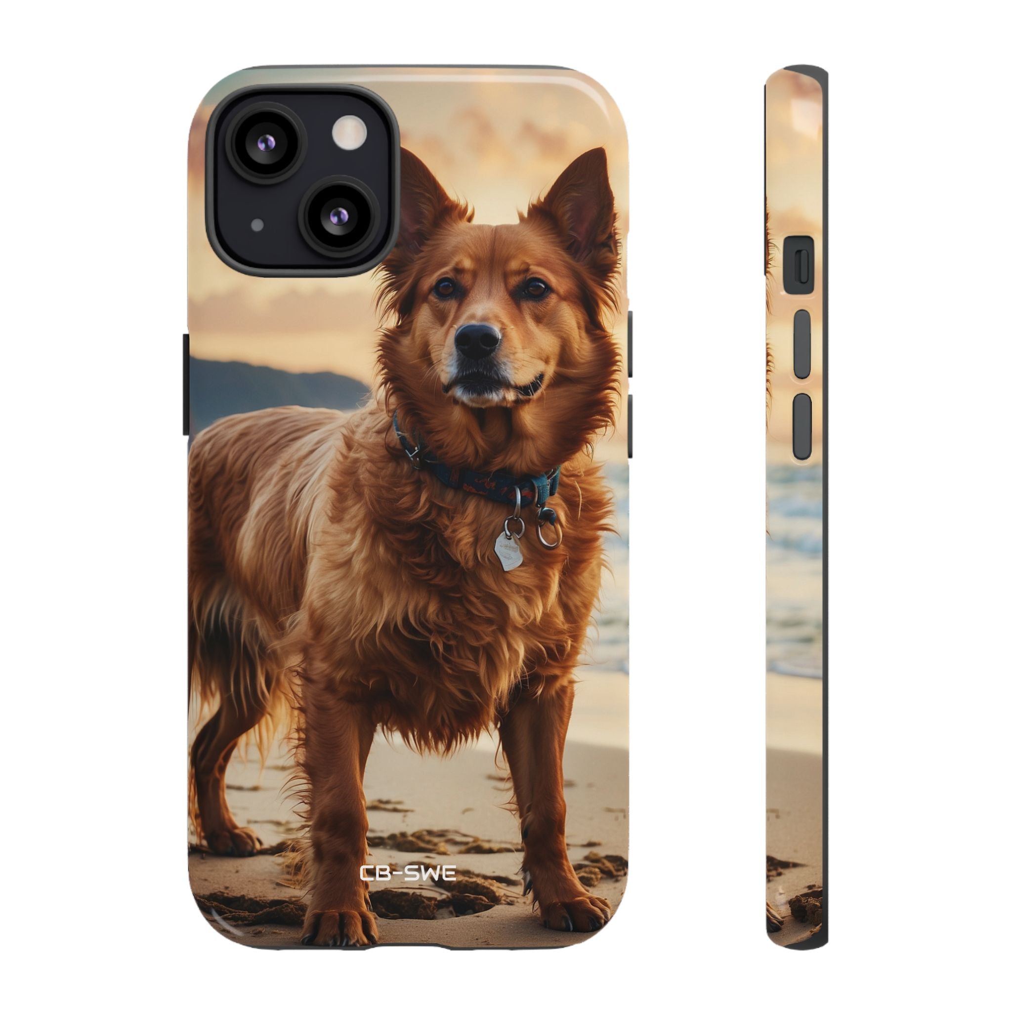 Golden Dog Plays - iPhone Case