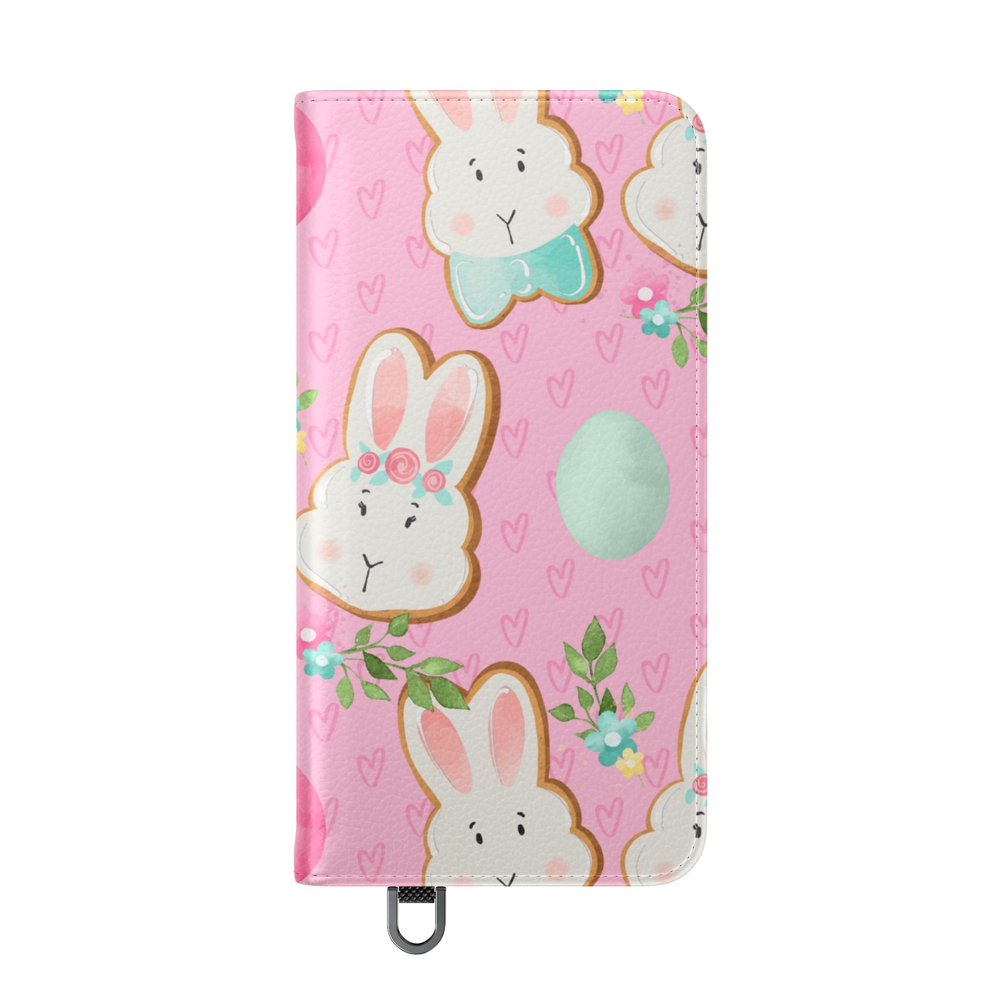 Blushing Bunny Bloom - Samsung S25 Case - Lompakko