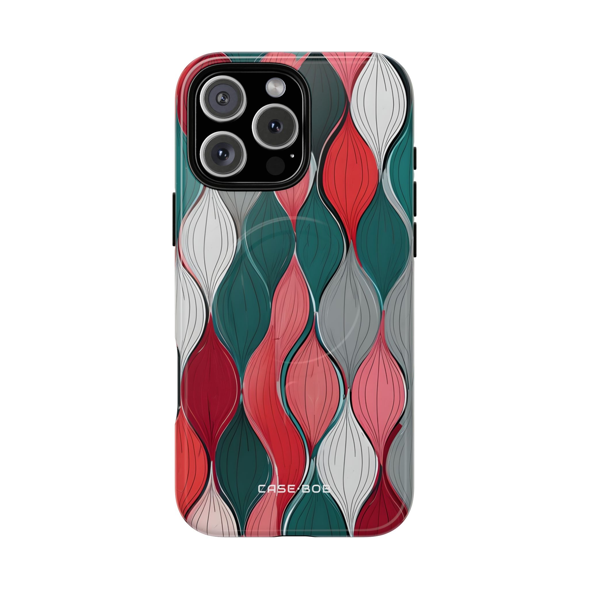 Leaf Cascade Teal iPhone 16 Pro Max Case - Tough+