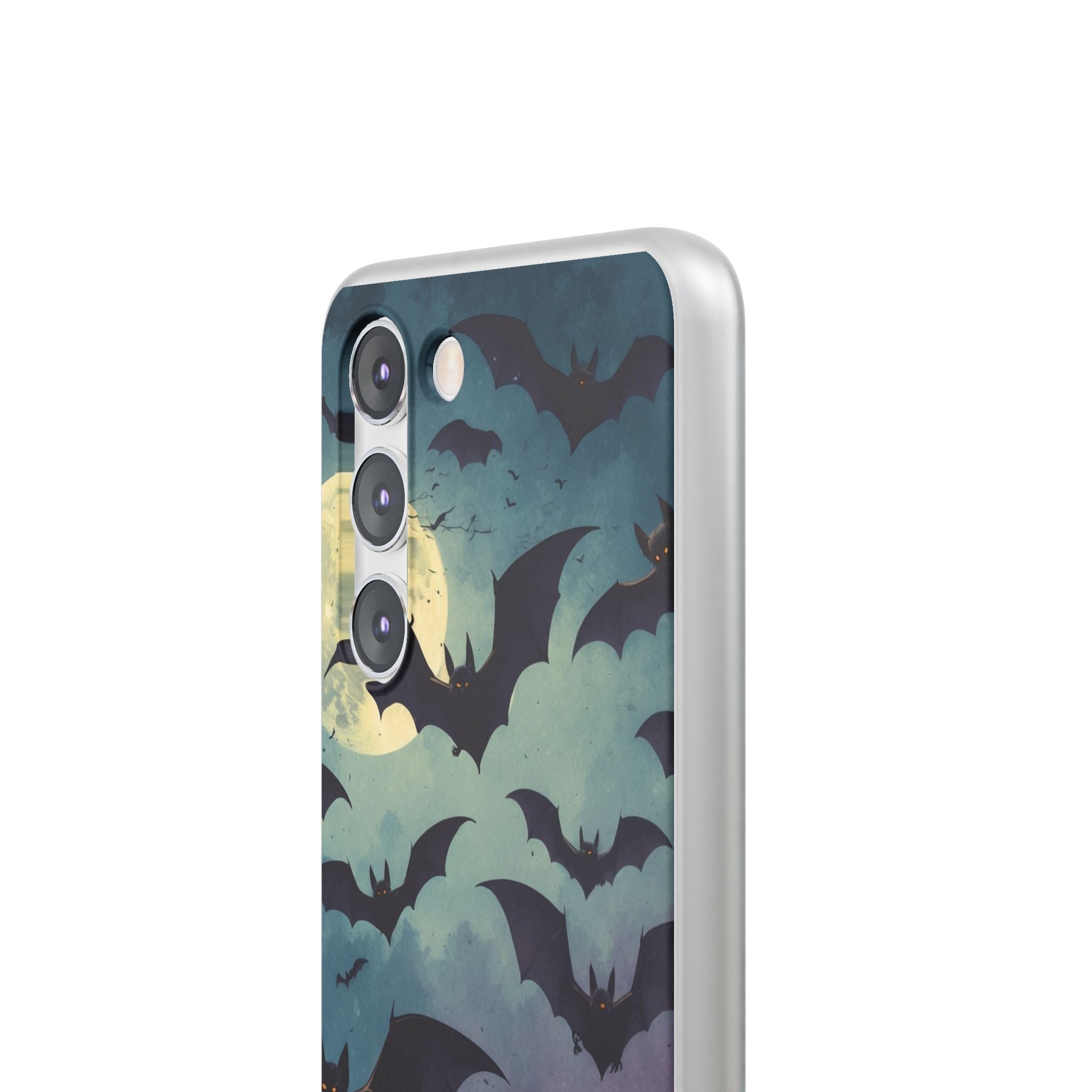 Glowing Bat Swarm Samsung S23 Case - Soft