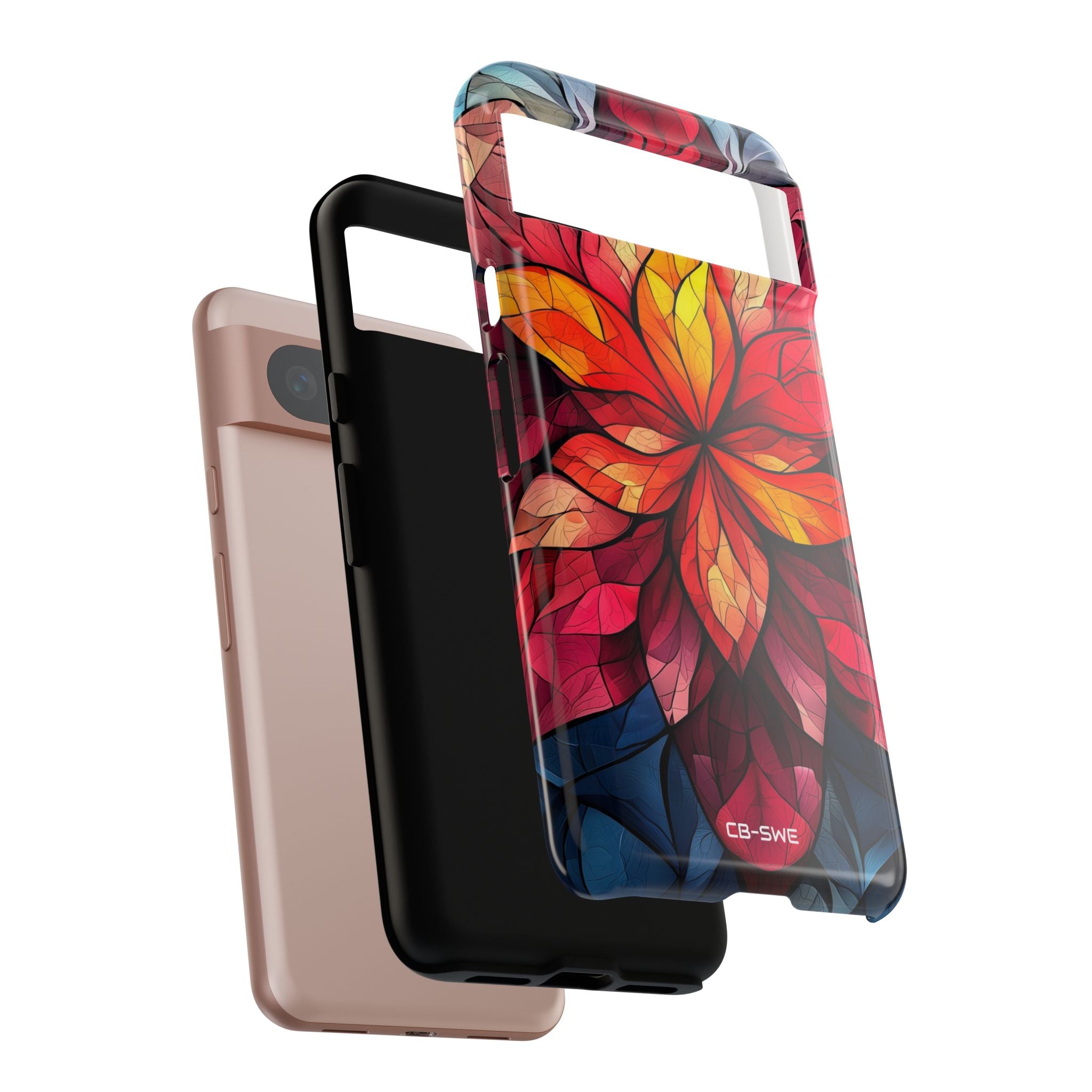 Flame Blossoms Glow - Google Pixel Case