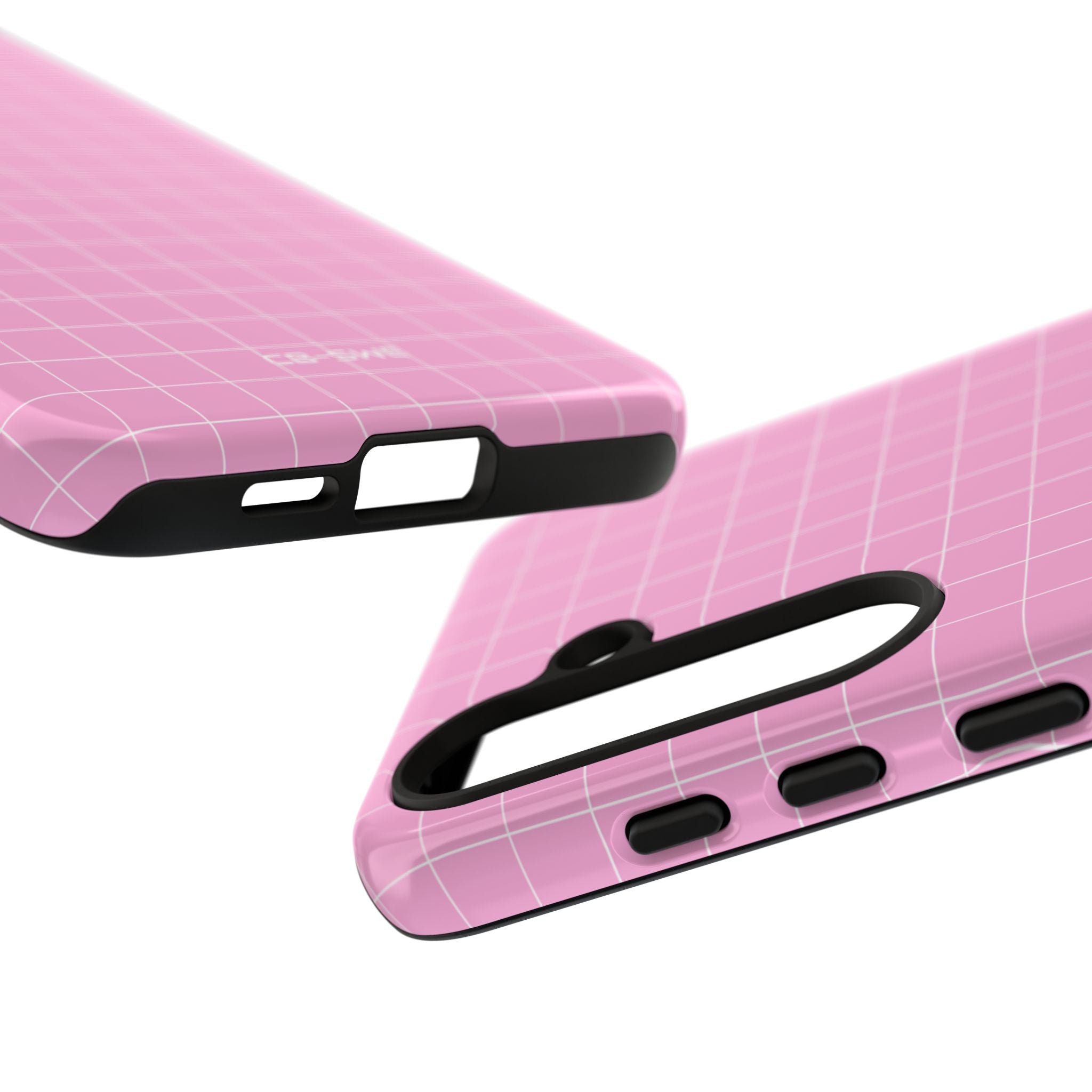 Pink Squares Align - Samsung Case