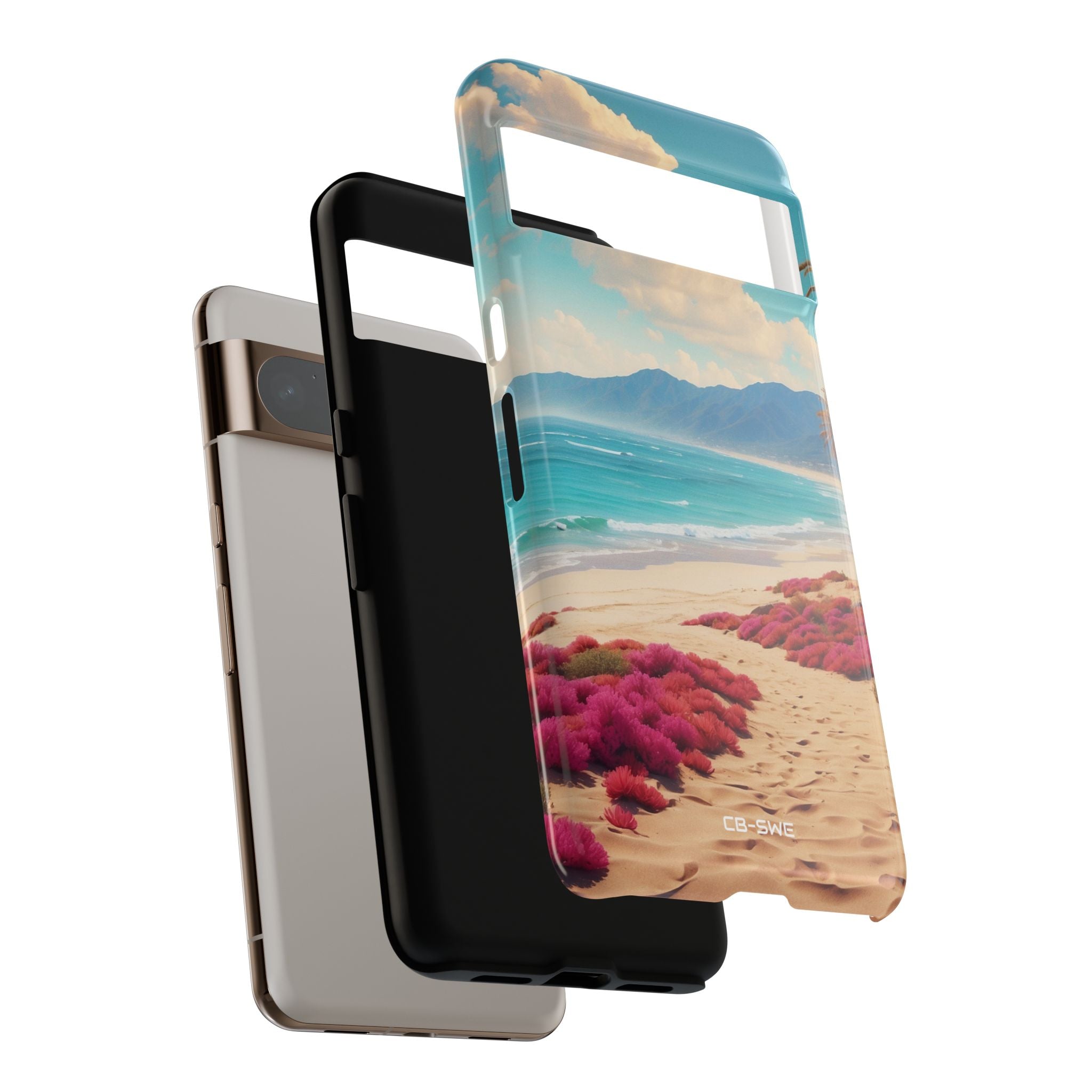 Footprints Trace Sand - Google Pixel Case