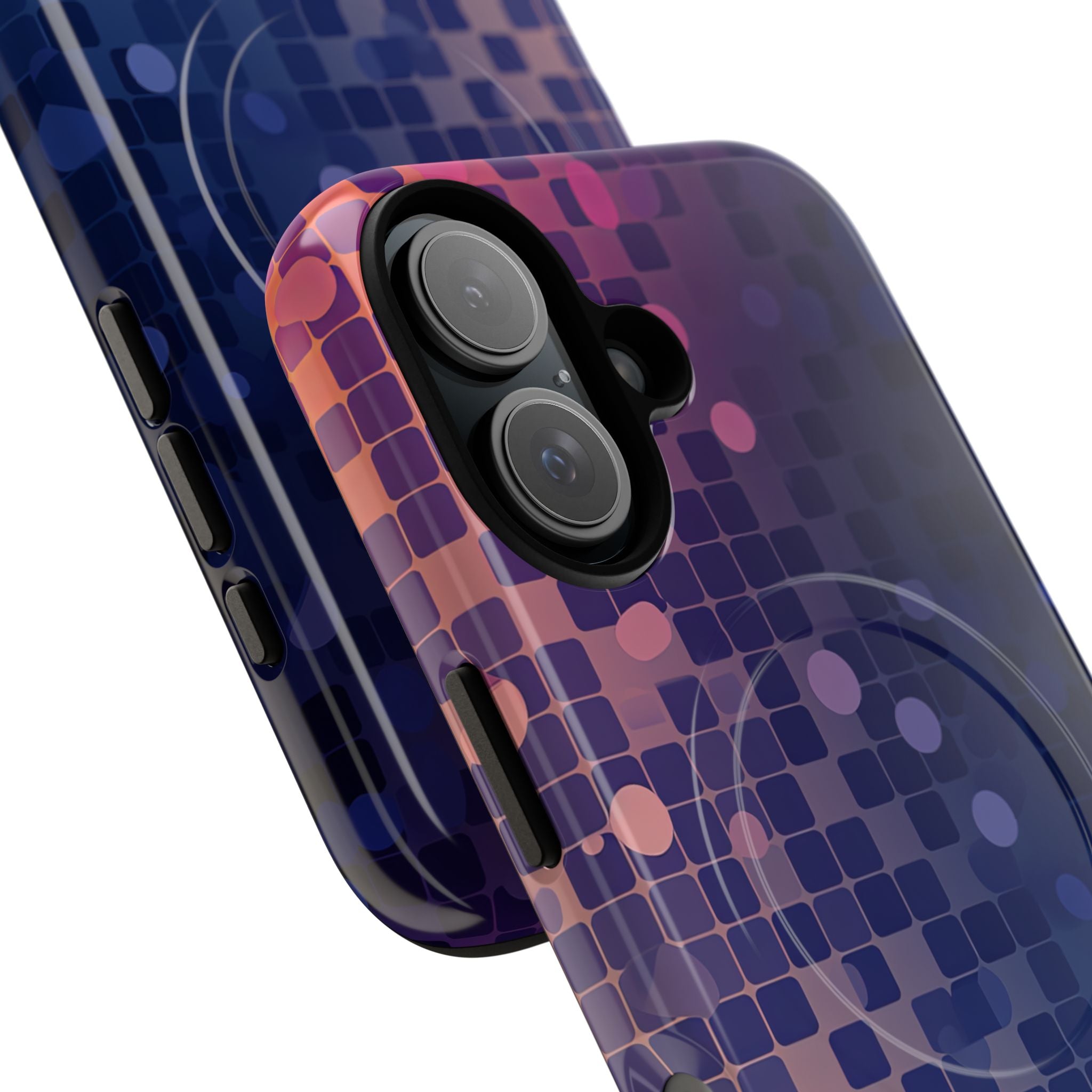 Vibrant Pixel Bloom iPhone 16 - Tough+