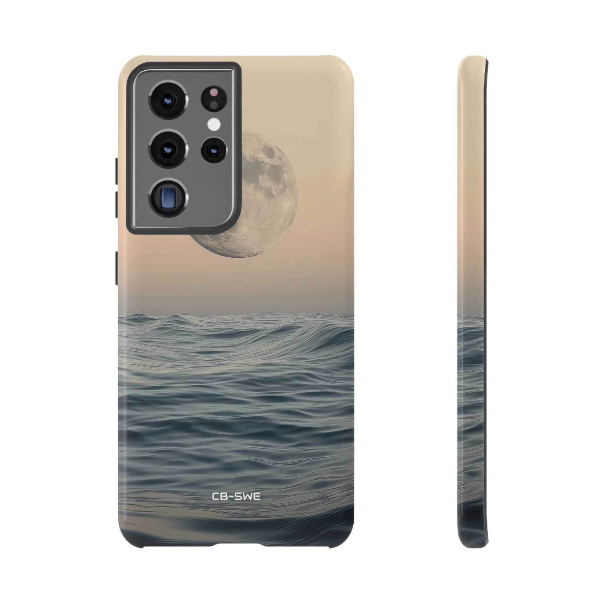 Moon Illuminates Waves - Samsung Case