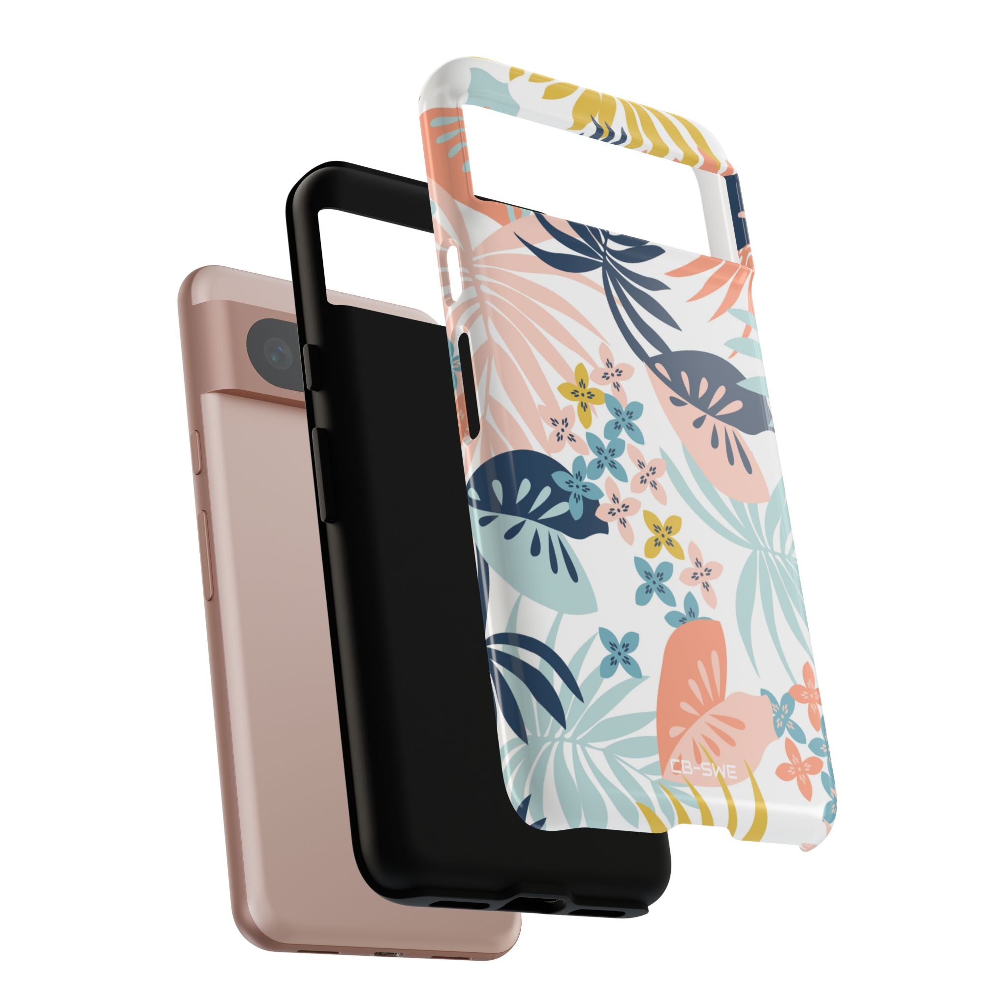 Tropical Foliage Blooms - Google Pixel Case