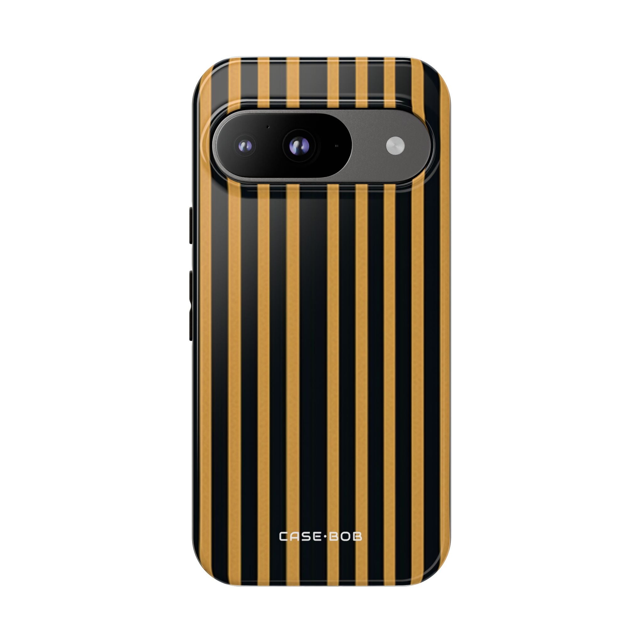 Golden Stripes Google Pixel 9 Case - Tough
