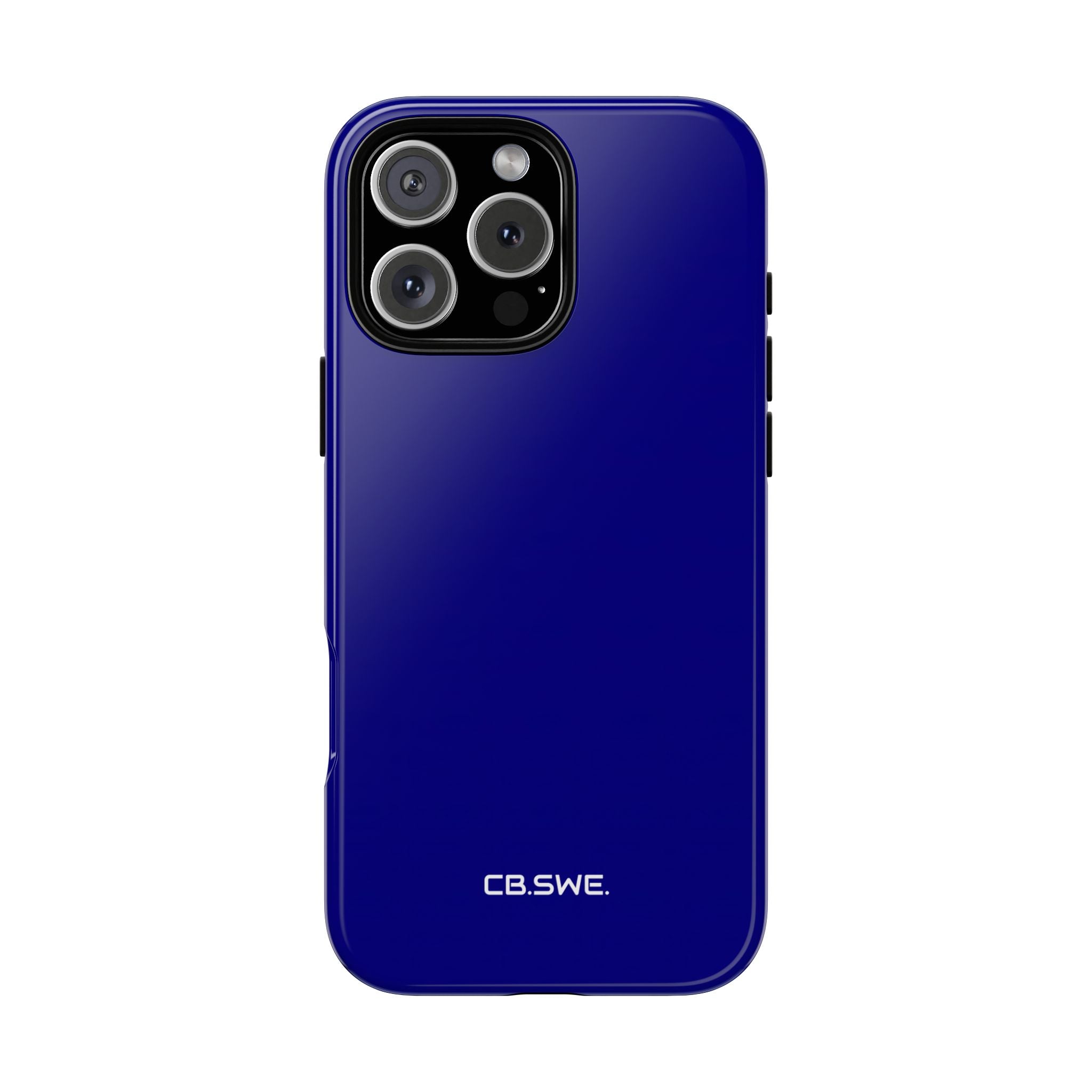 Navy Blue iPhone Case - Tough