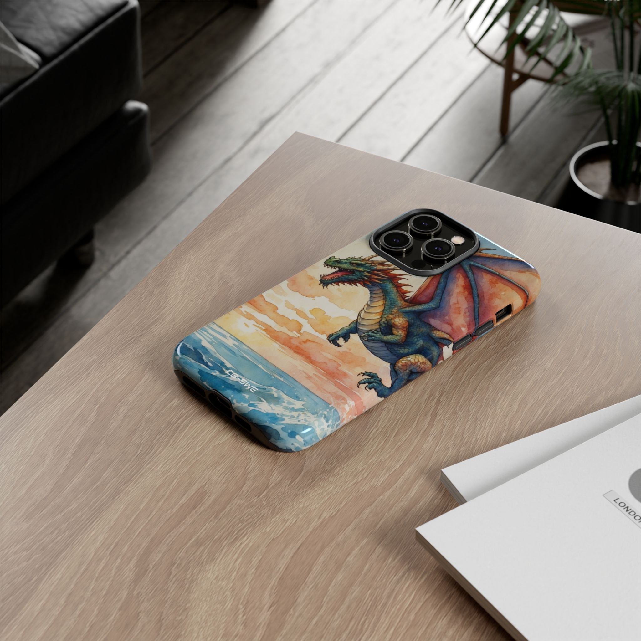 Soaring Dragon Emerges - iPhone Case