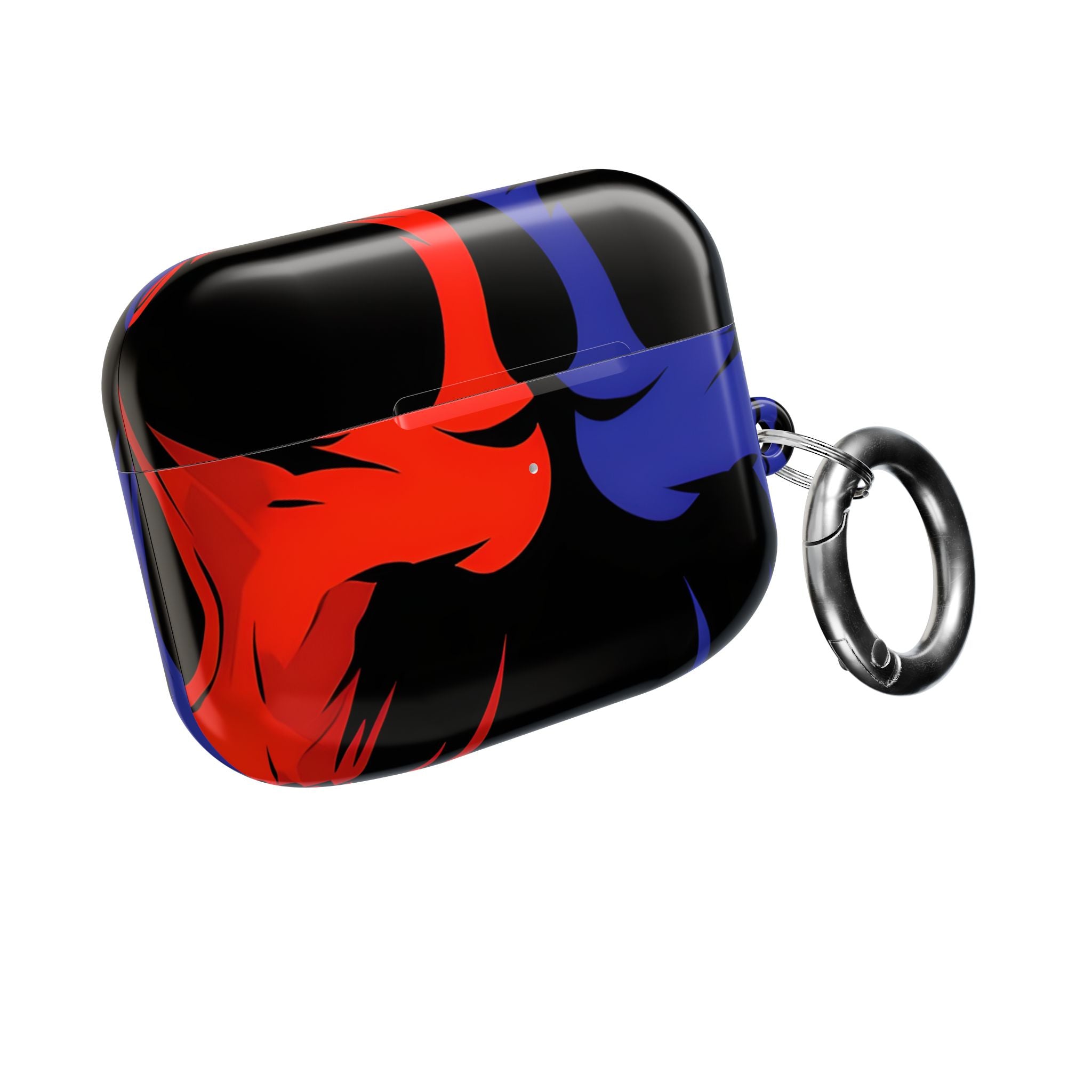 Dual Skulls RedBlue - AirPods Case