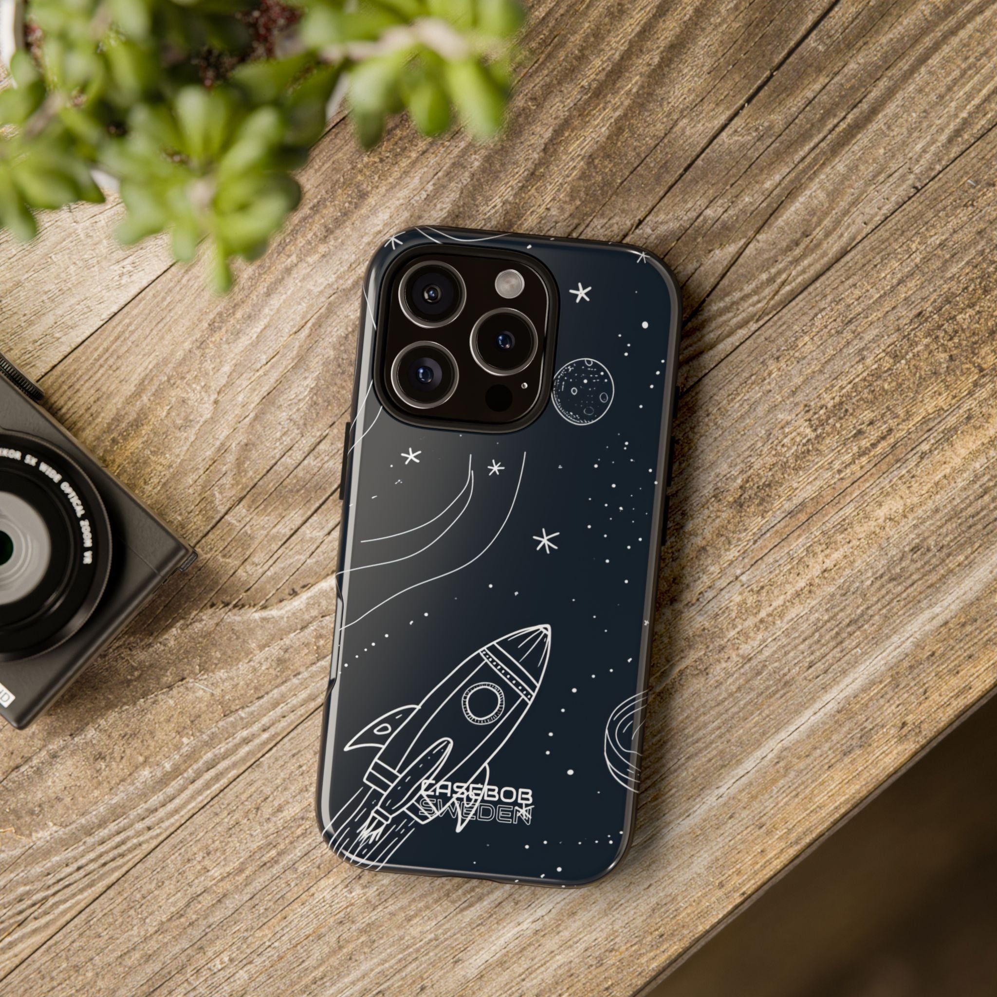 Cosmic Rocket Drift iPhone 16 - Tough