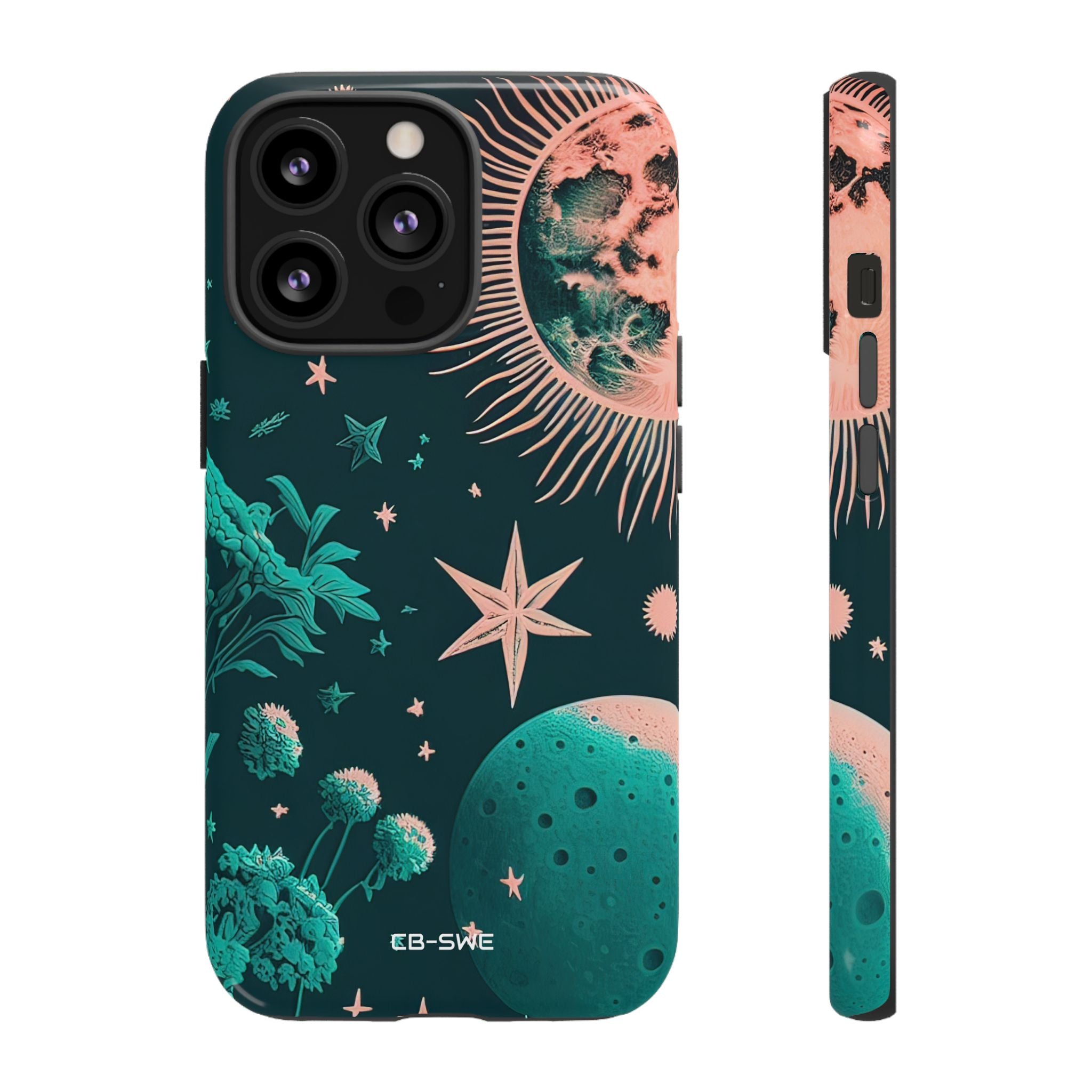 Celestial Botanical Night - iPhone Case