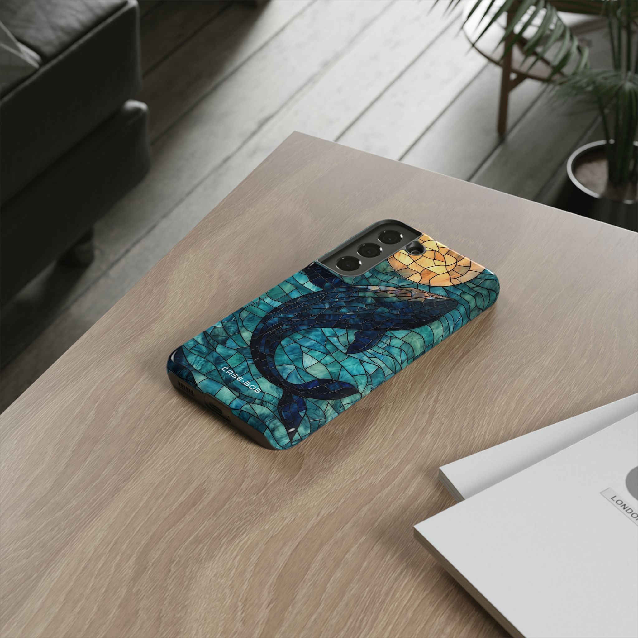Celestial Whale Samsung S22 Case - Tough