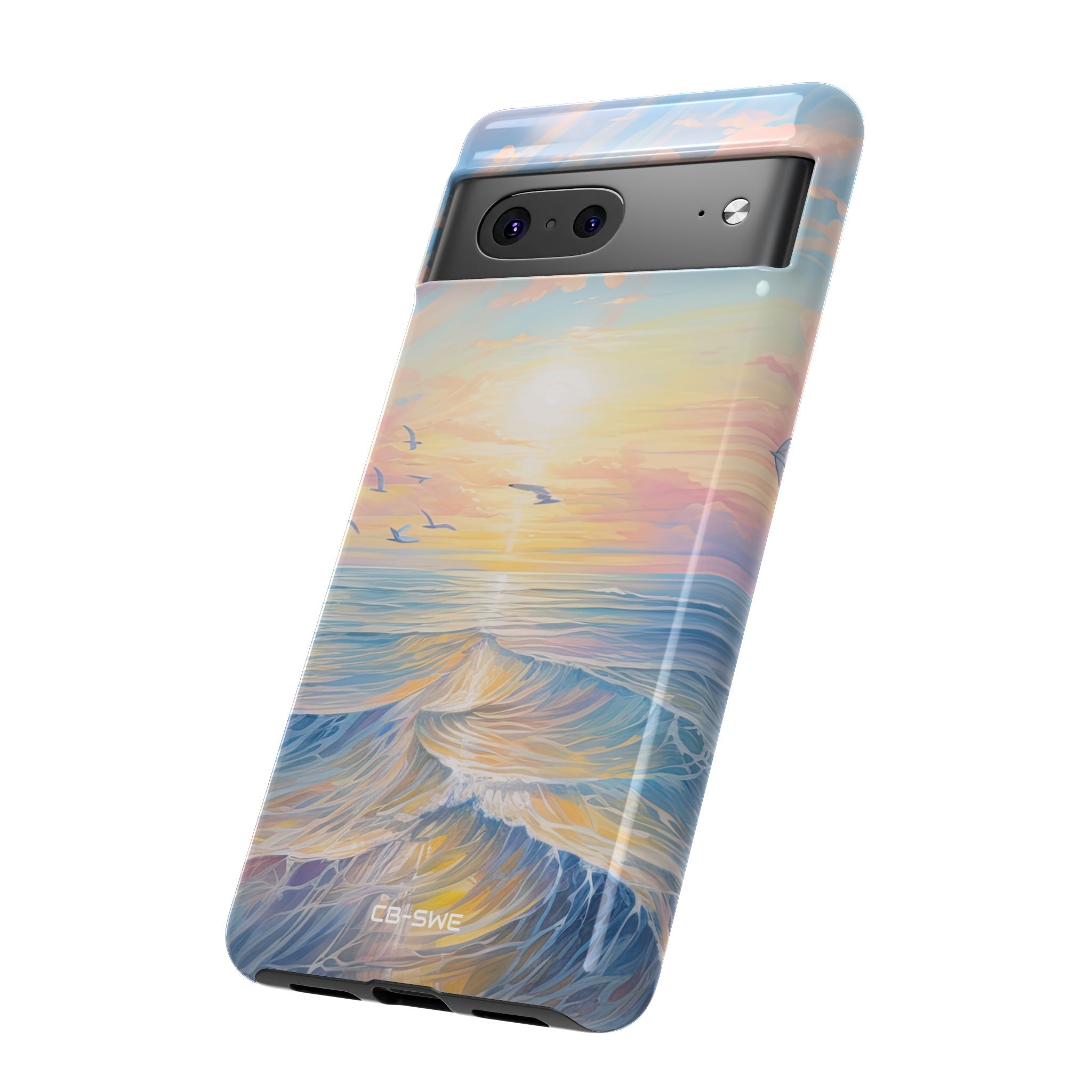 Gentle Waves Embrace - Google Pixel Case