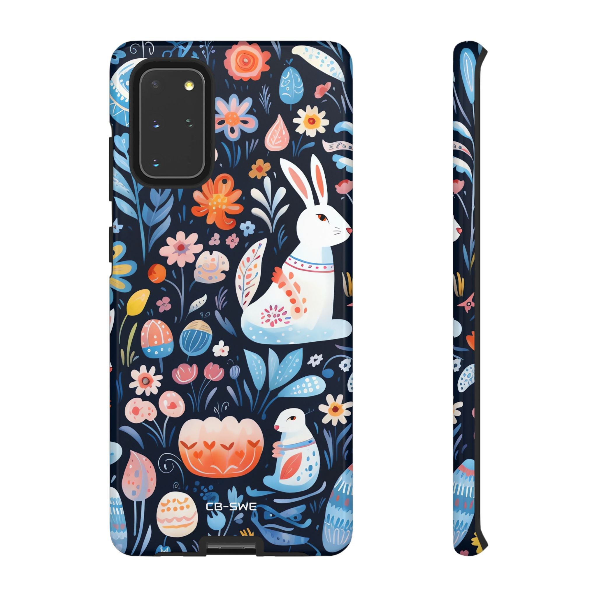 Bunnies Play Among Flowers - Samsung Case