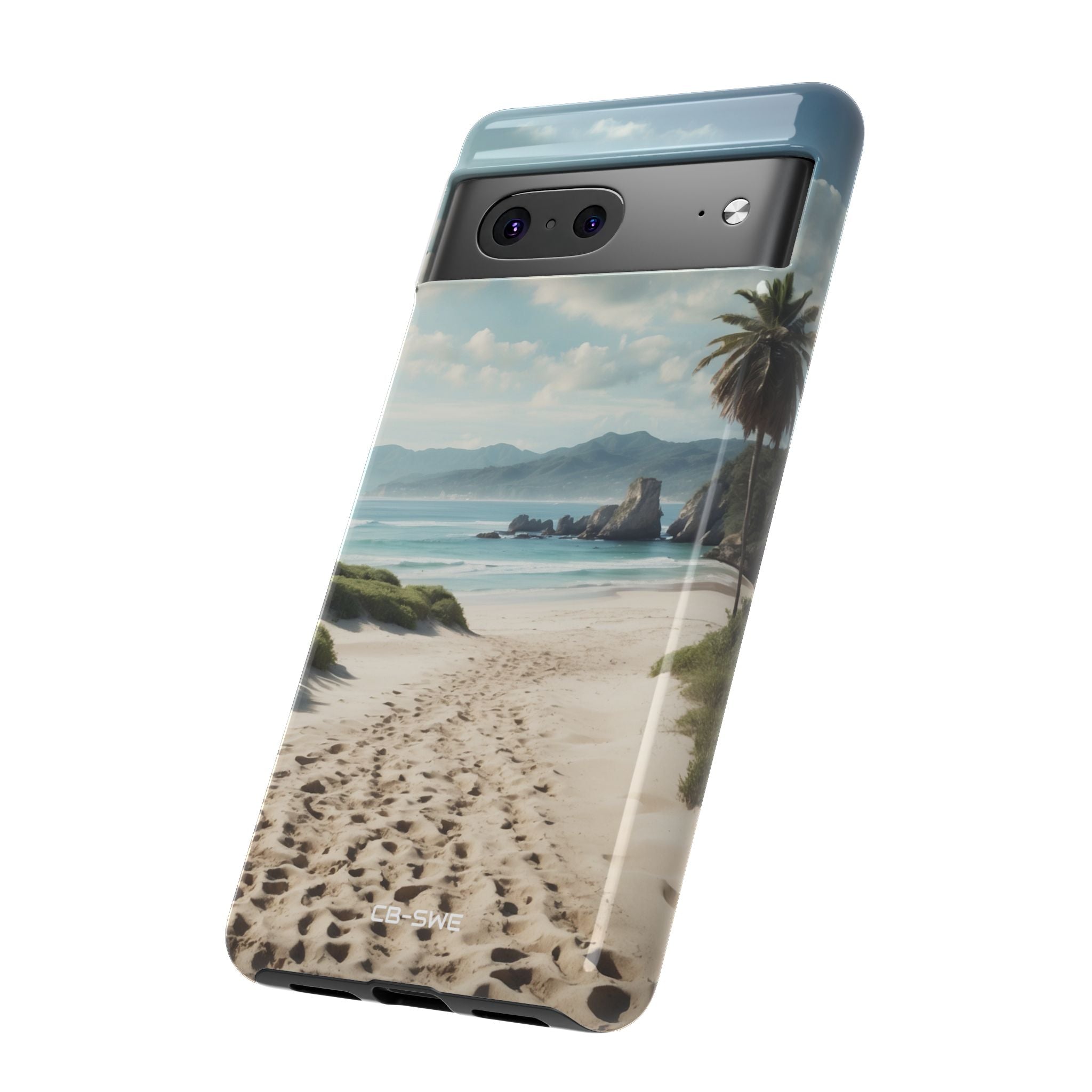 Footprints Trace Sand - Google Pixel Case