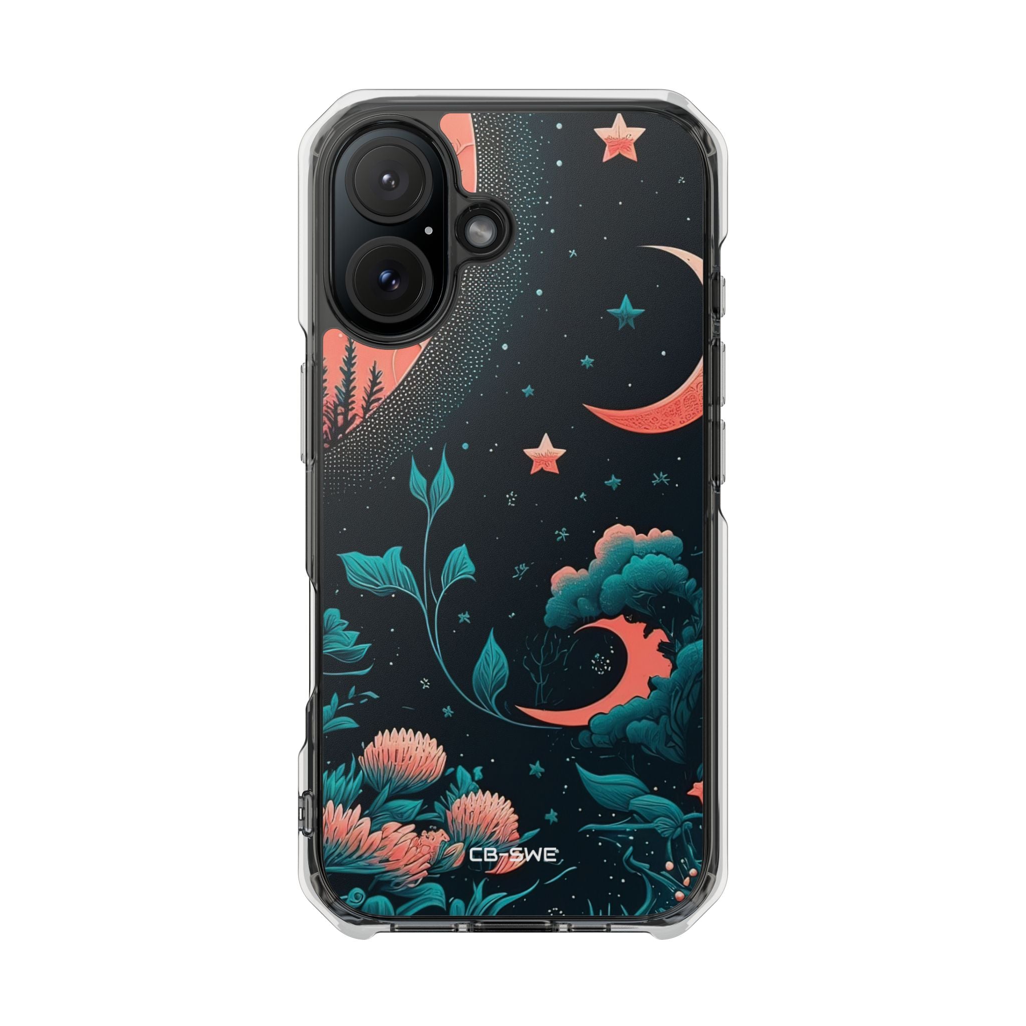 Cosmic Floral Dreams iPhone Case - Impact