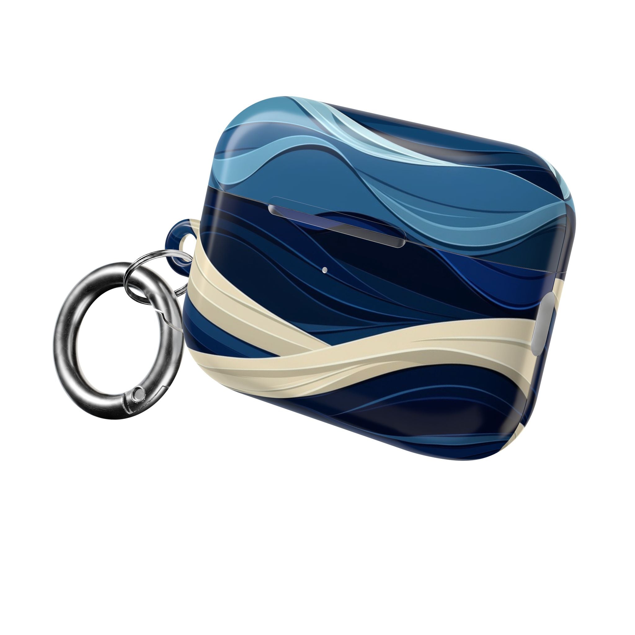 Blue Wave Flow - AirPods Case