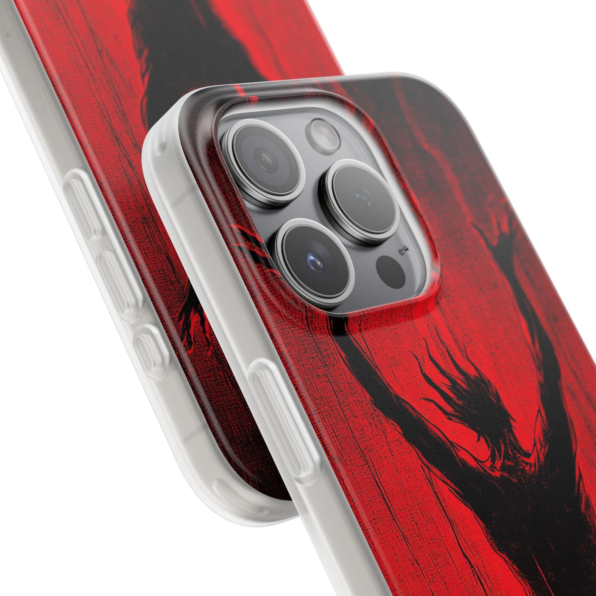 Crimson Uprising iPhone 15 Pro Case - Soft