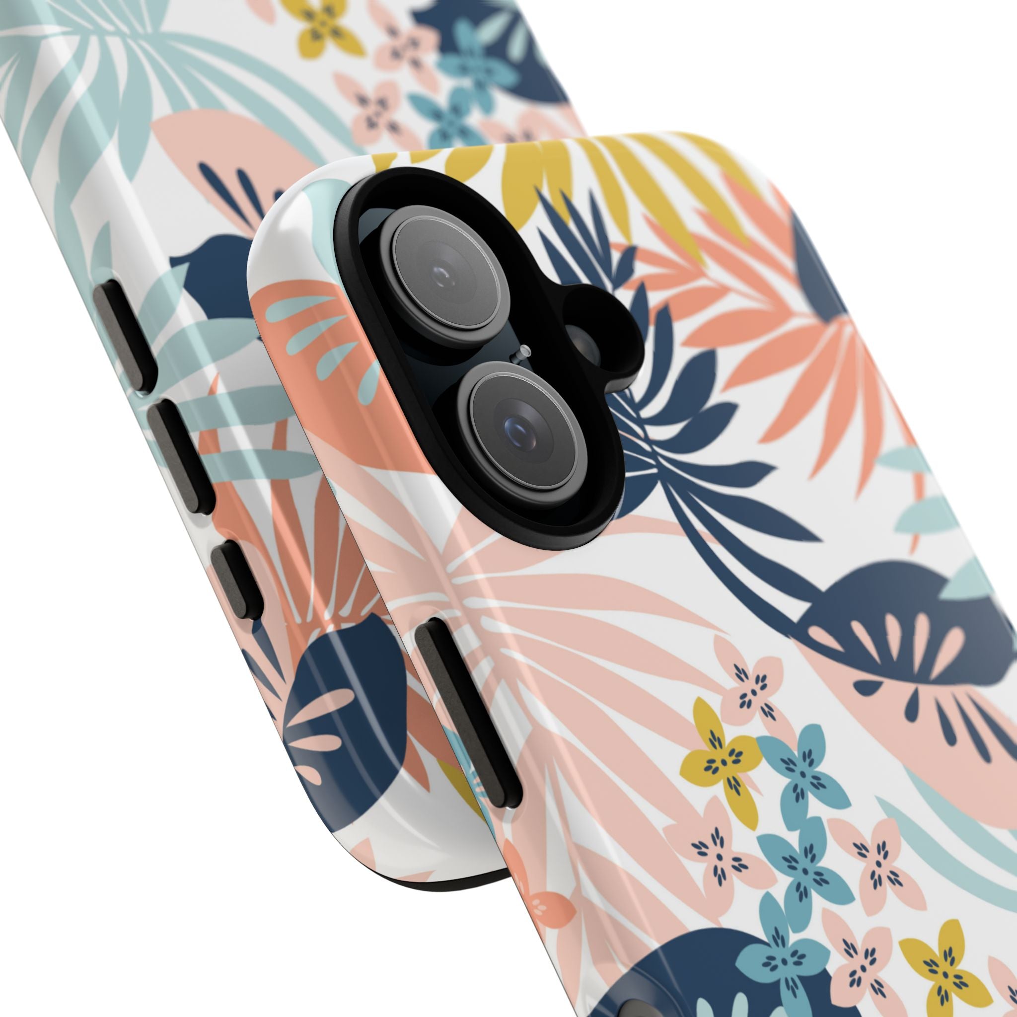 Tropical Foliage Blooms - iPhone Case