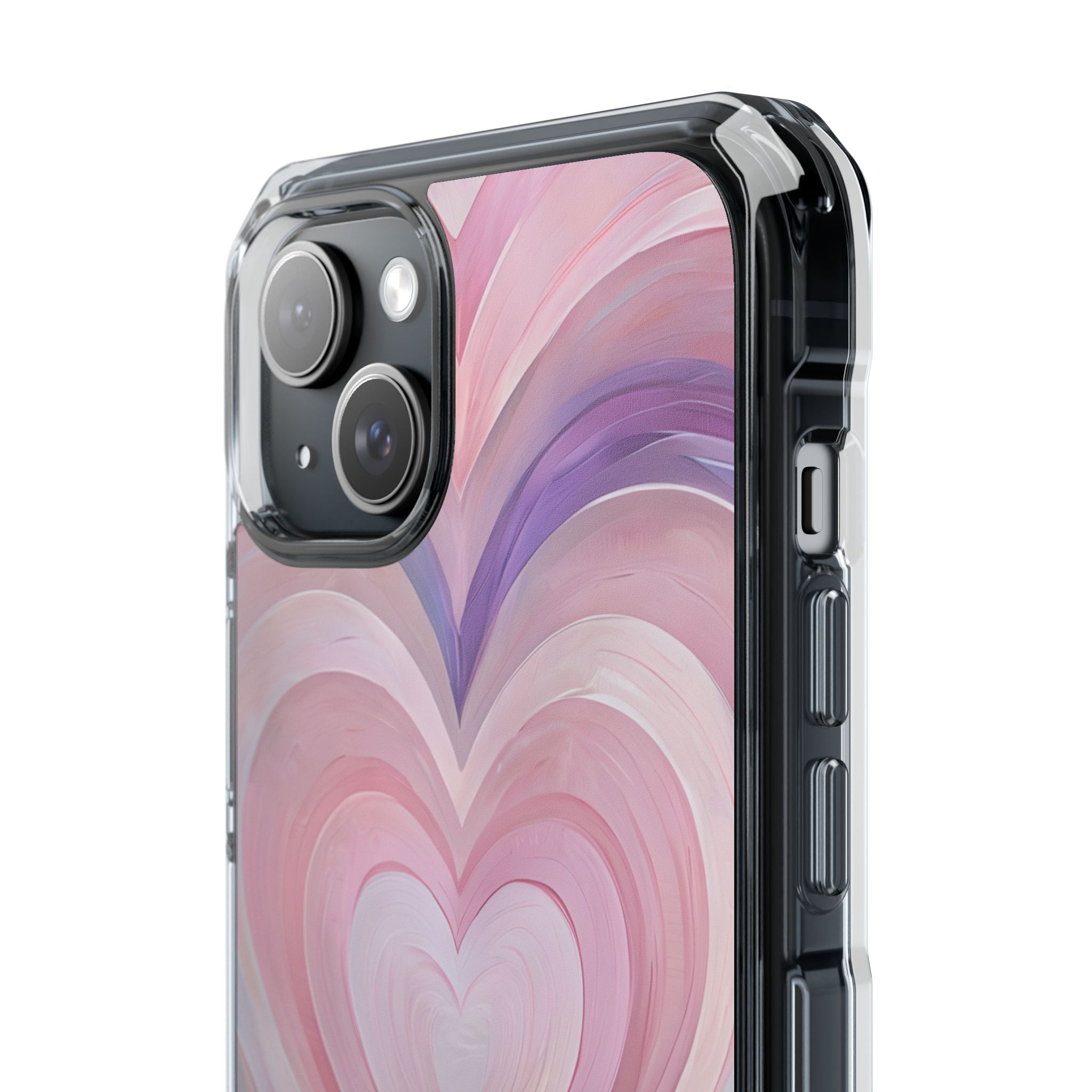 Impressionistic Heart Layers iPhone Case - Impact