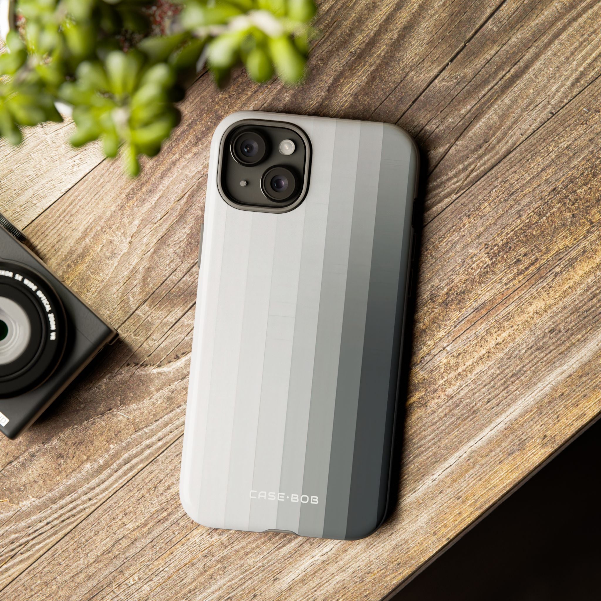 Gradient Bands iPhone 15 Plus Case - Tough