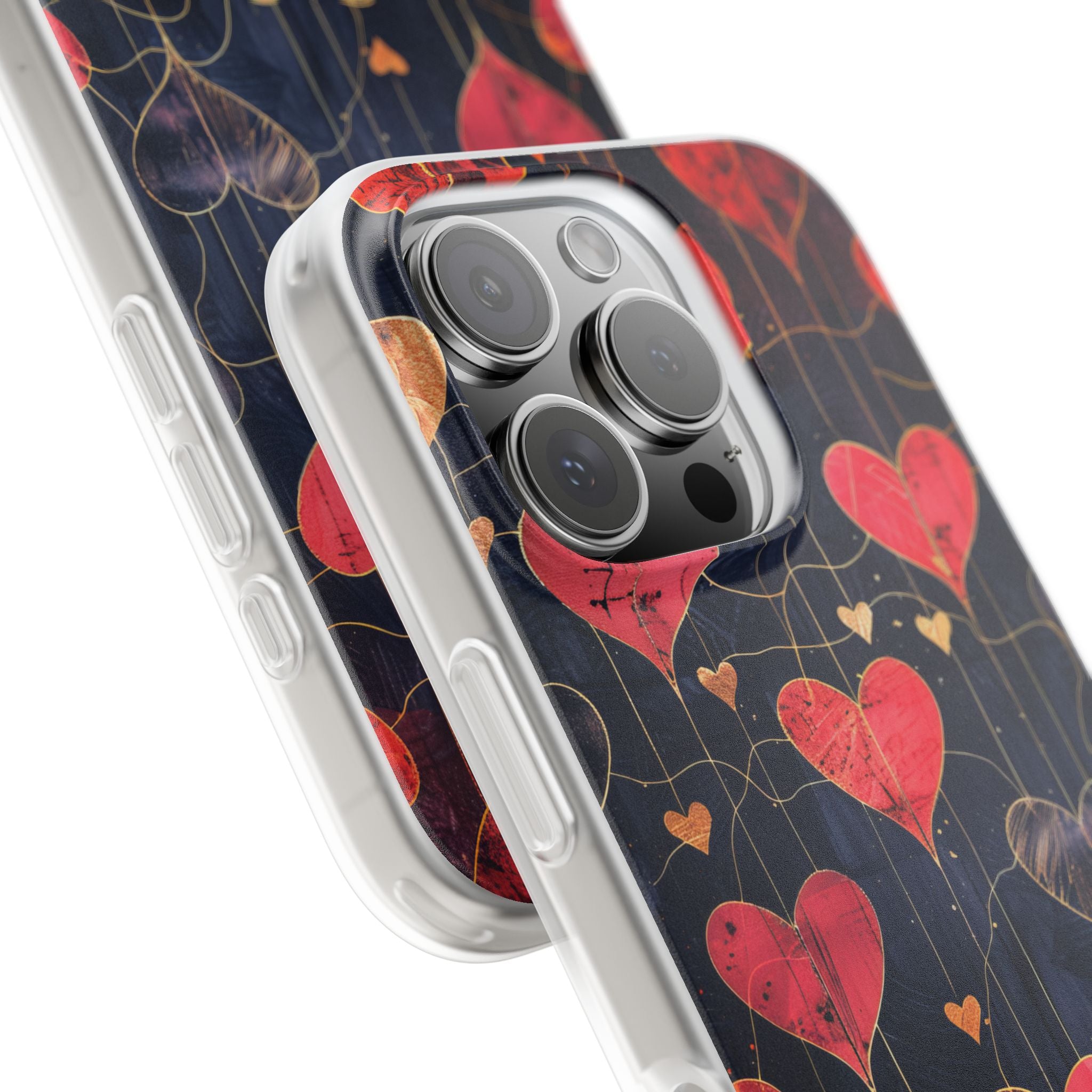 Golden Hearts Network iPhone 16 Pro Case - Soft