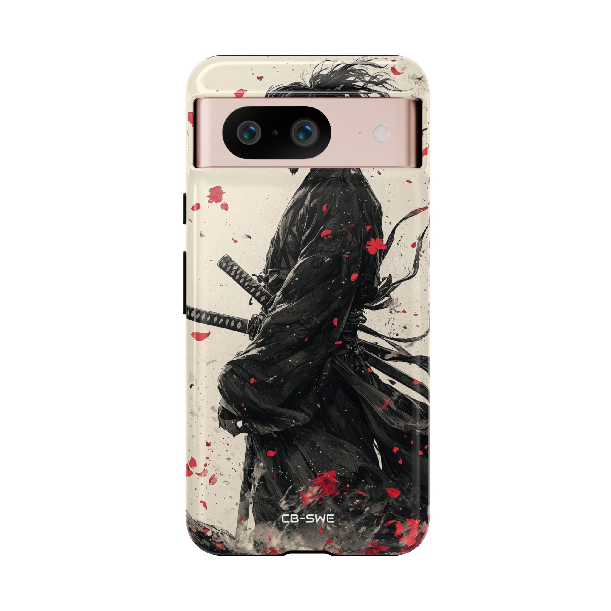 Falling Samurai Petals - Google Pixel Case