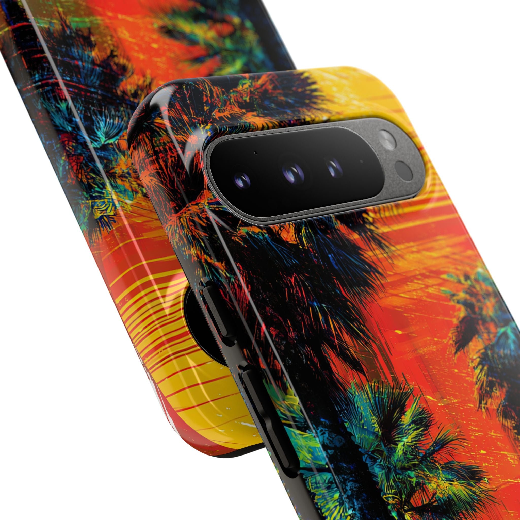 Tropical Sunburst Google Pixel 9 Pro XL Case - Tough