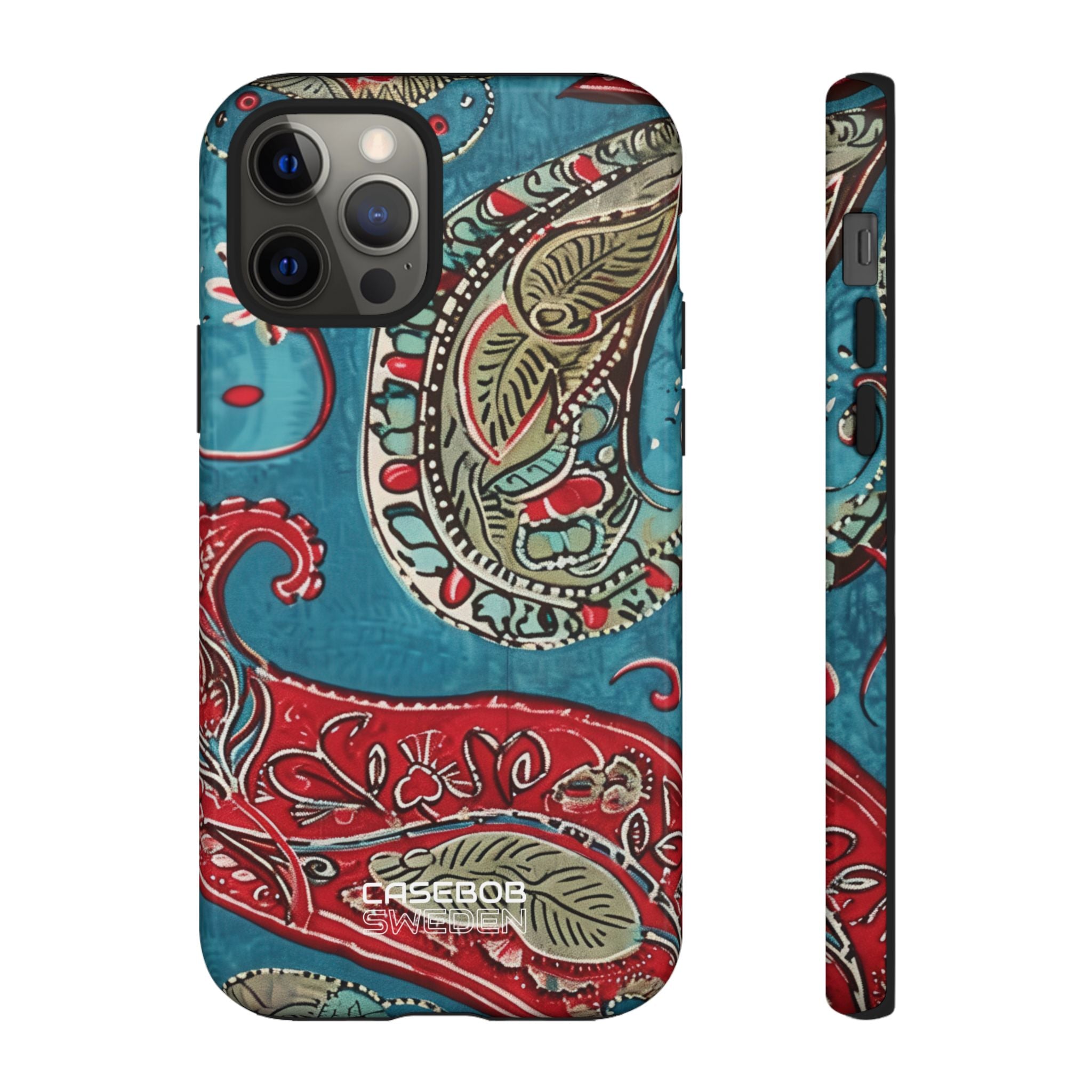 Paisley Floral Fusion iPhone 12 - Tough