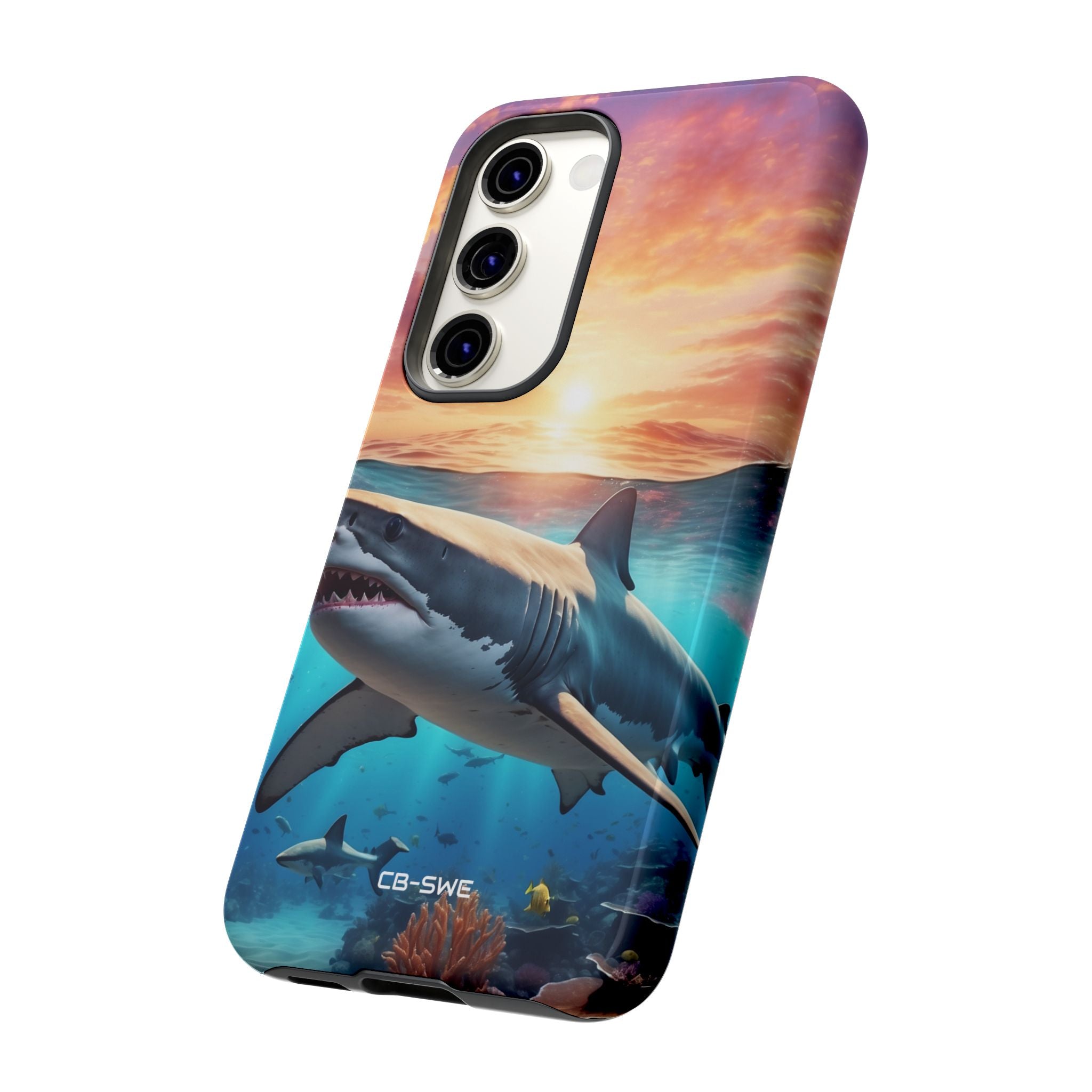 Shark Swims Through - Samsung Case