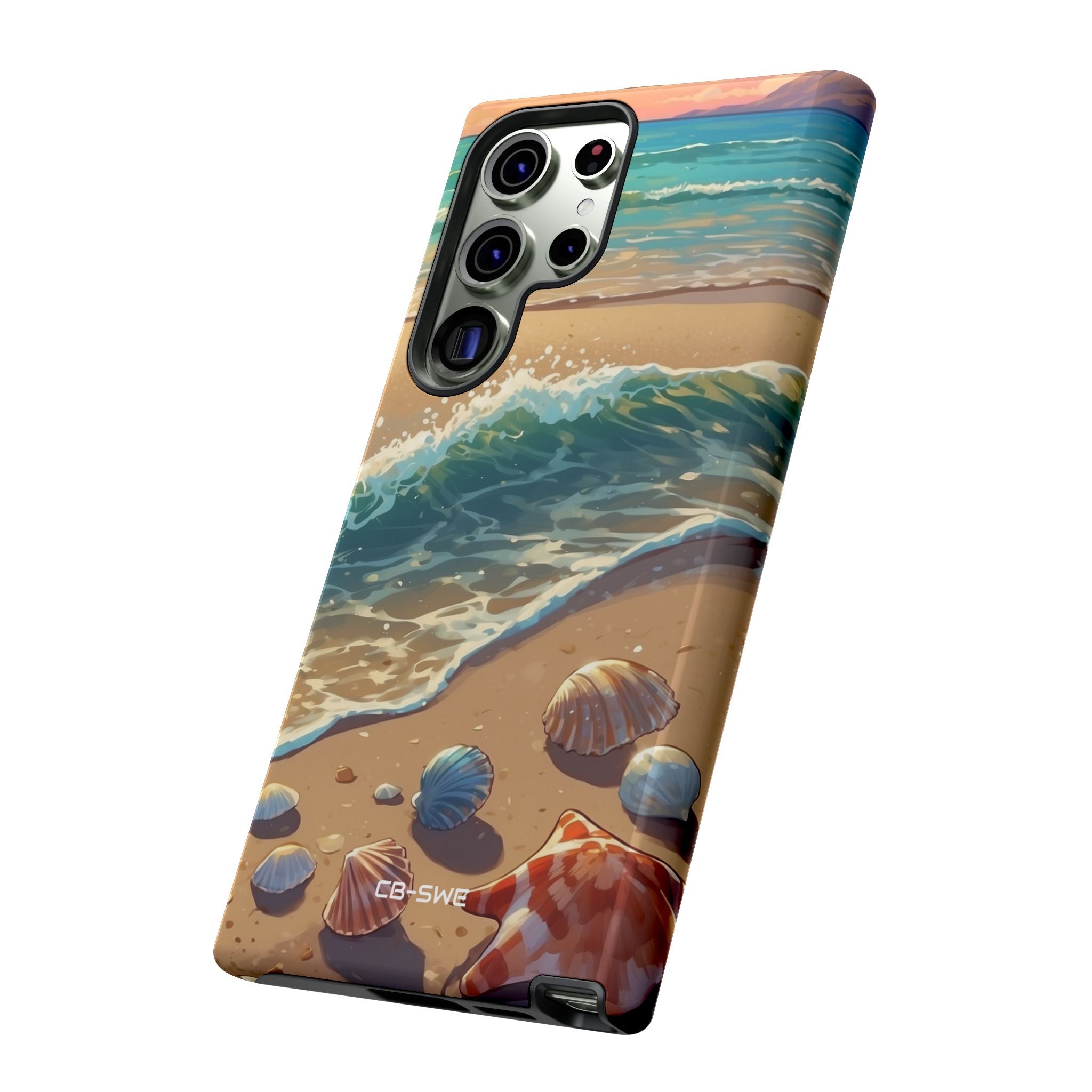 Seashells Kiss Shore - Samsung Case