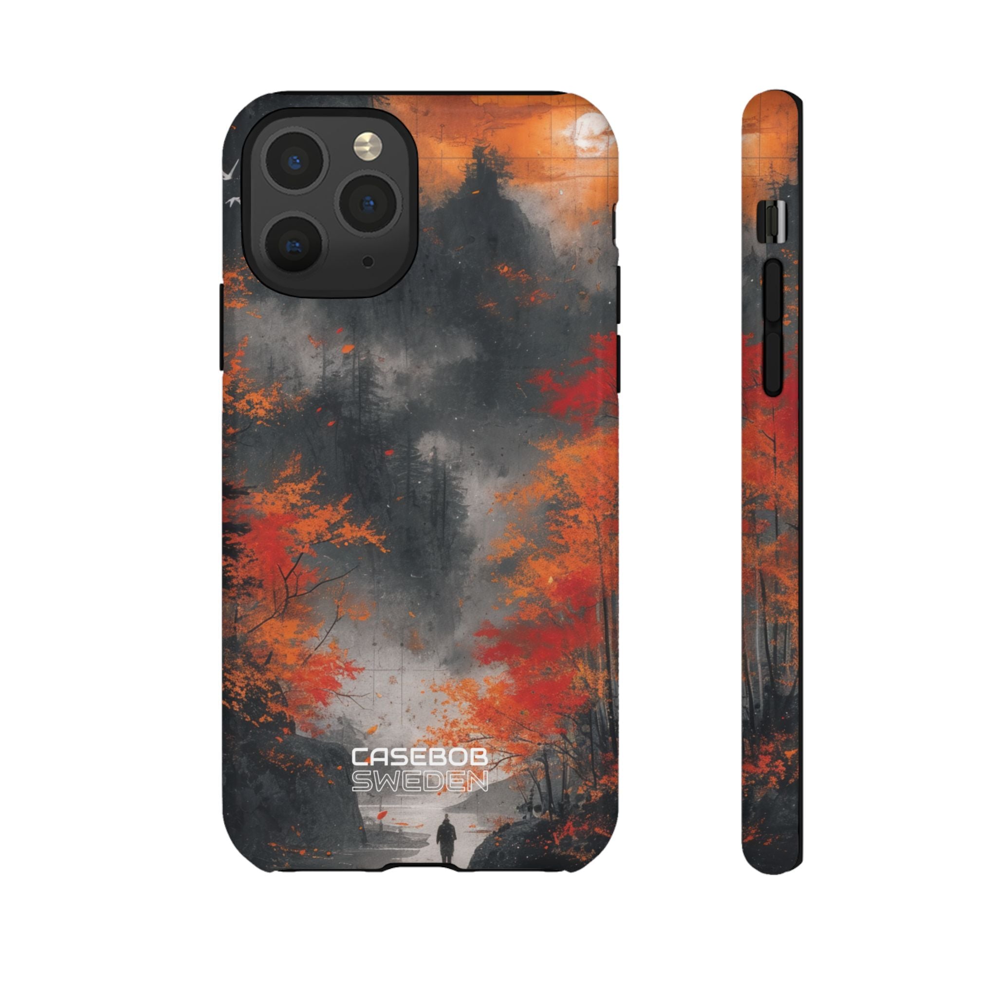 Crimson Mist Mountains iPhone 11 - Tough
