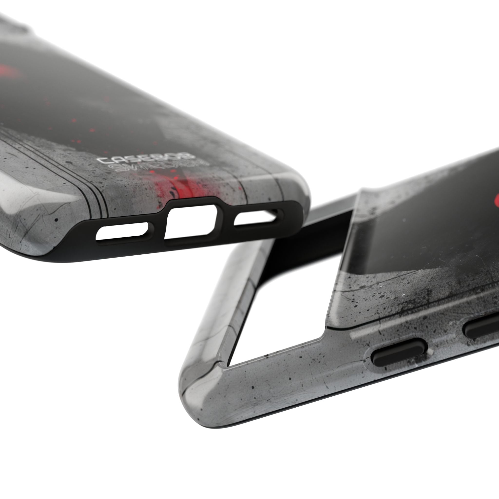 Crimson Core Geometry Google Pixel 8 - Tough