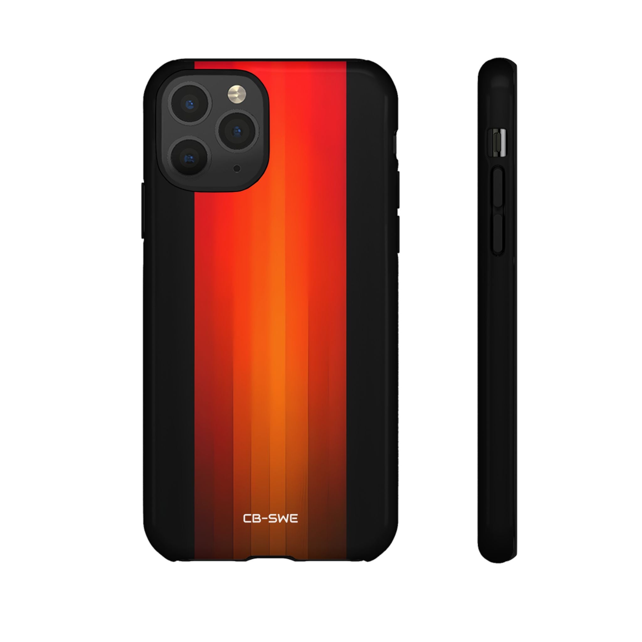 Fiery Symmetry Blaze - iPhone Case