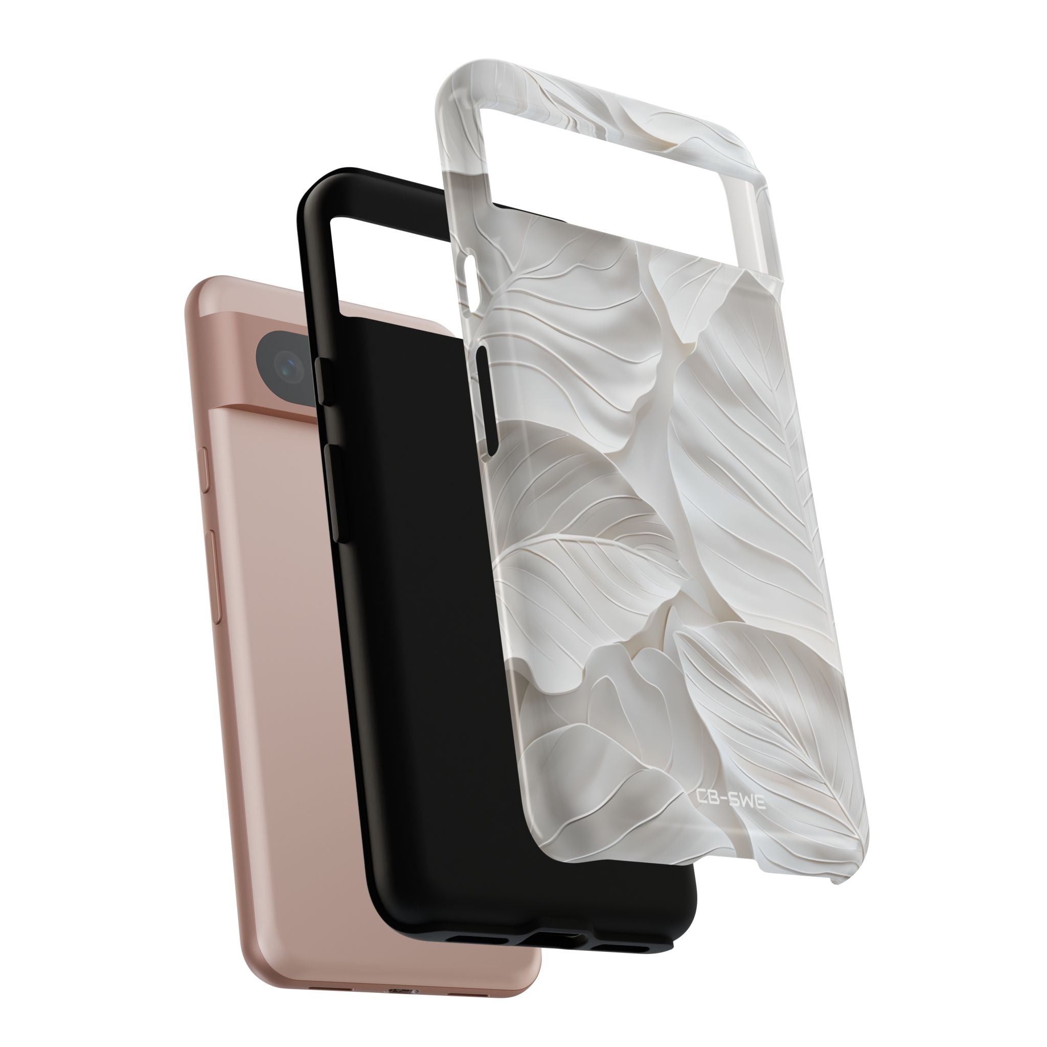 Elegant Leaf Relief - Google Pixel Case