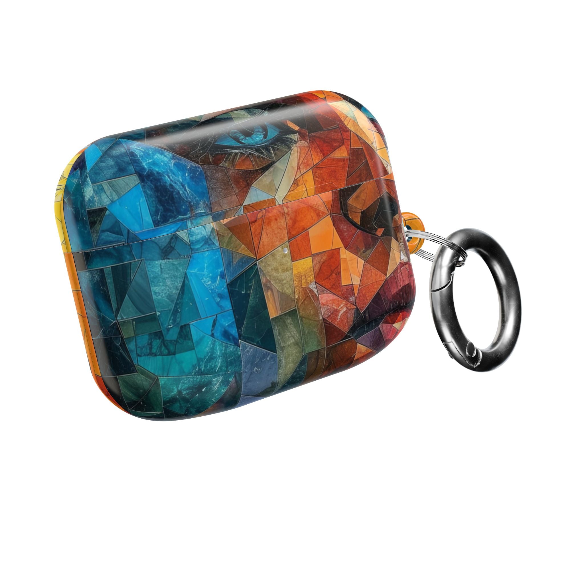Mosaic Gaze Blue - AirPods Case
