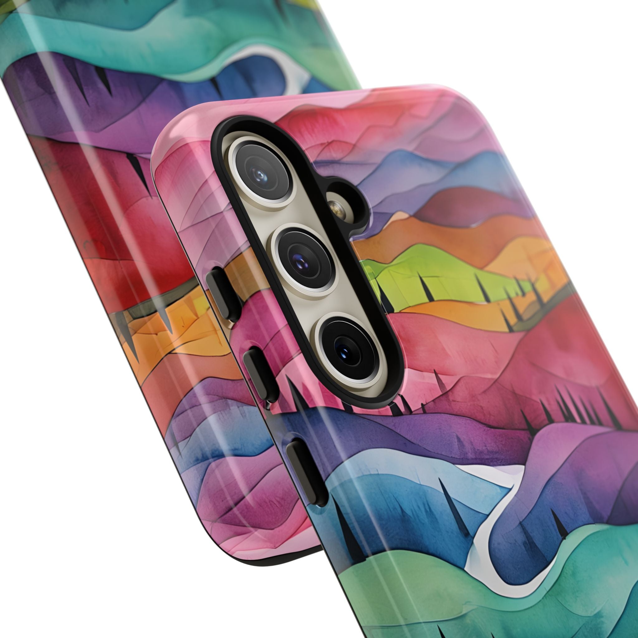 Whimsical Colorful Valleys - Samsung Case