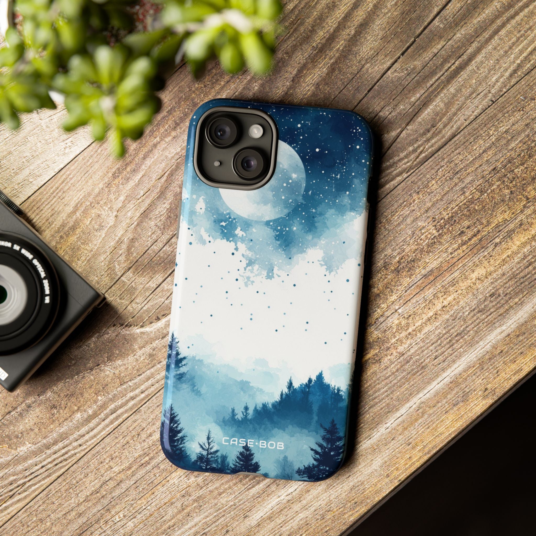 Luminous Moonlight iPhone 15 Plus Case - Tough