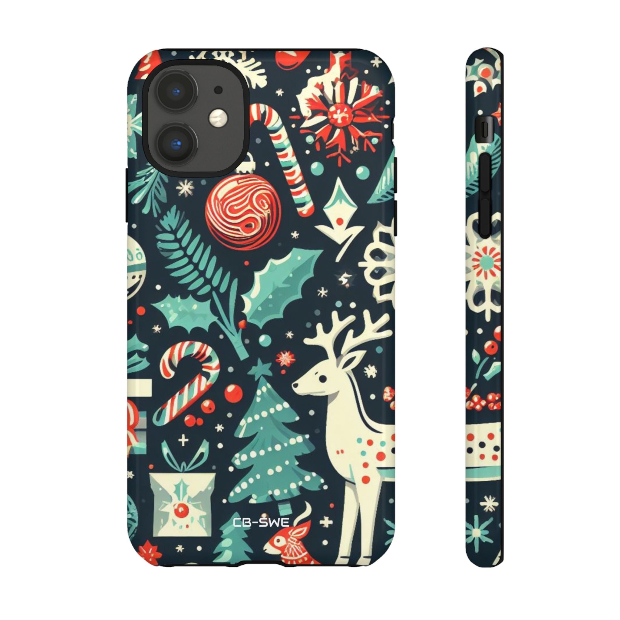 Festive Reindeer Dance - iPhone Case