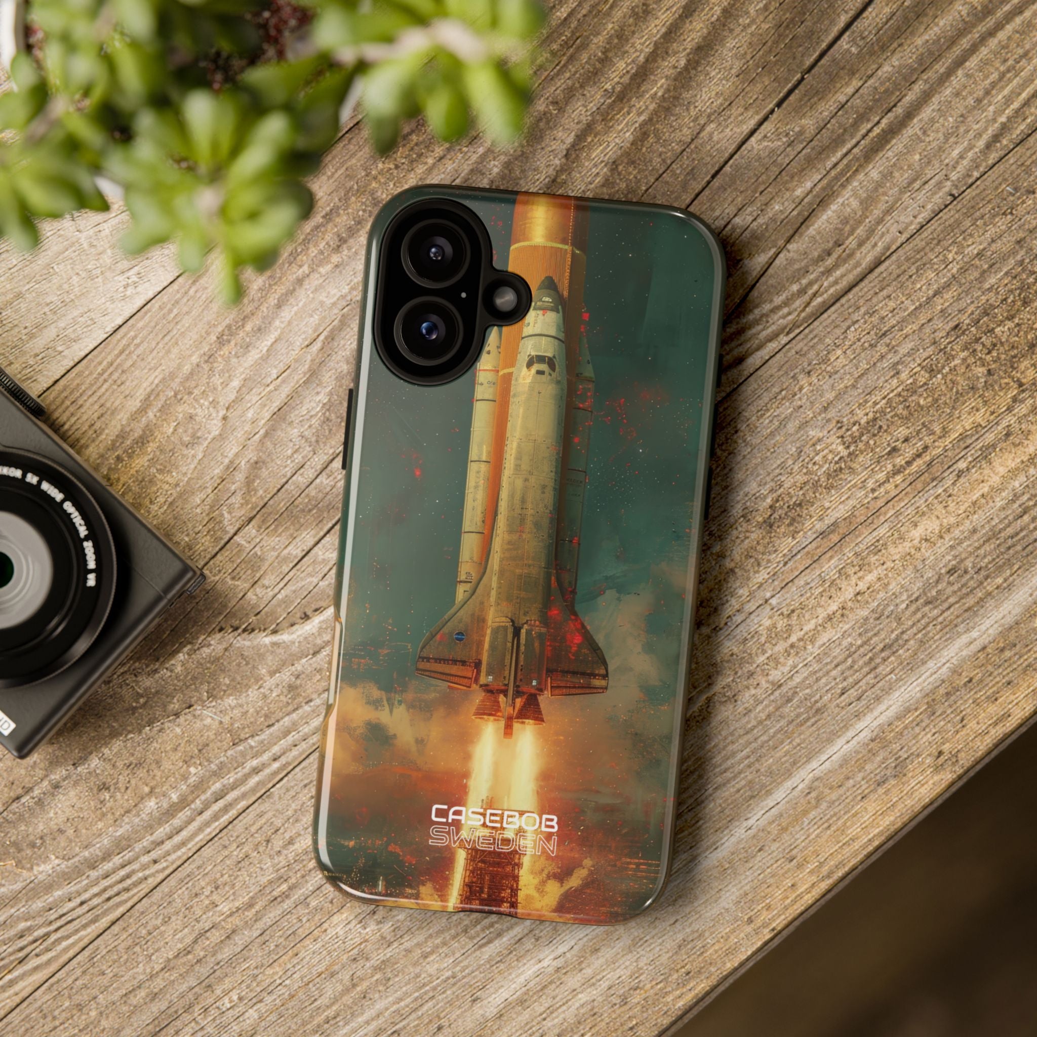 Cosmic Shuttle Ascent iPhone 16 - Tough