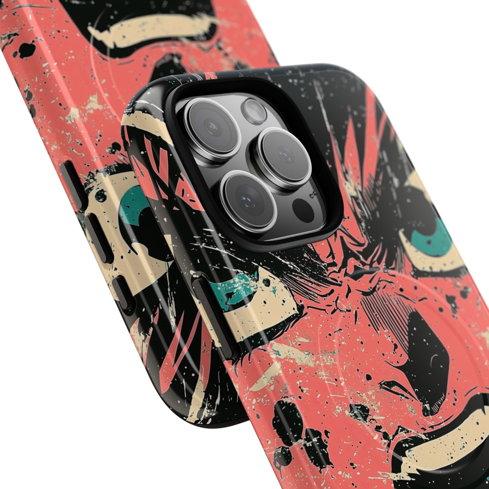 Screaming Face Pink iPhone 16 Pro Max Case - Tough+