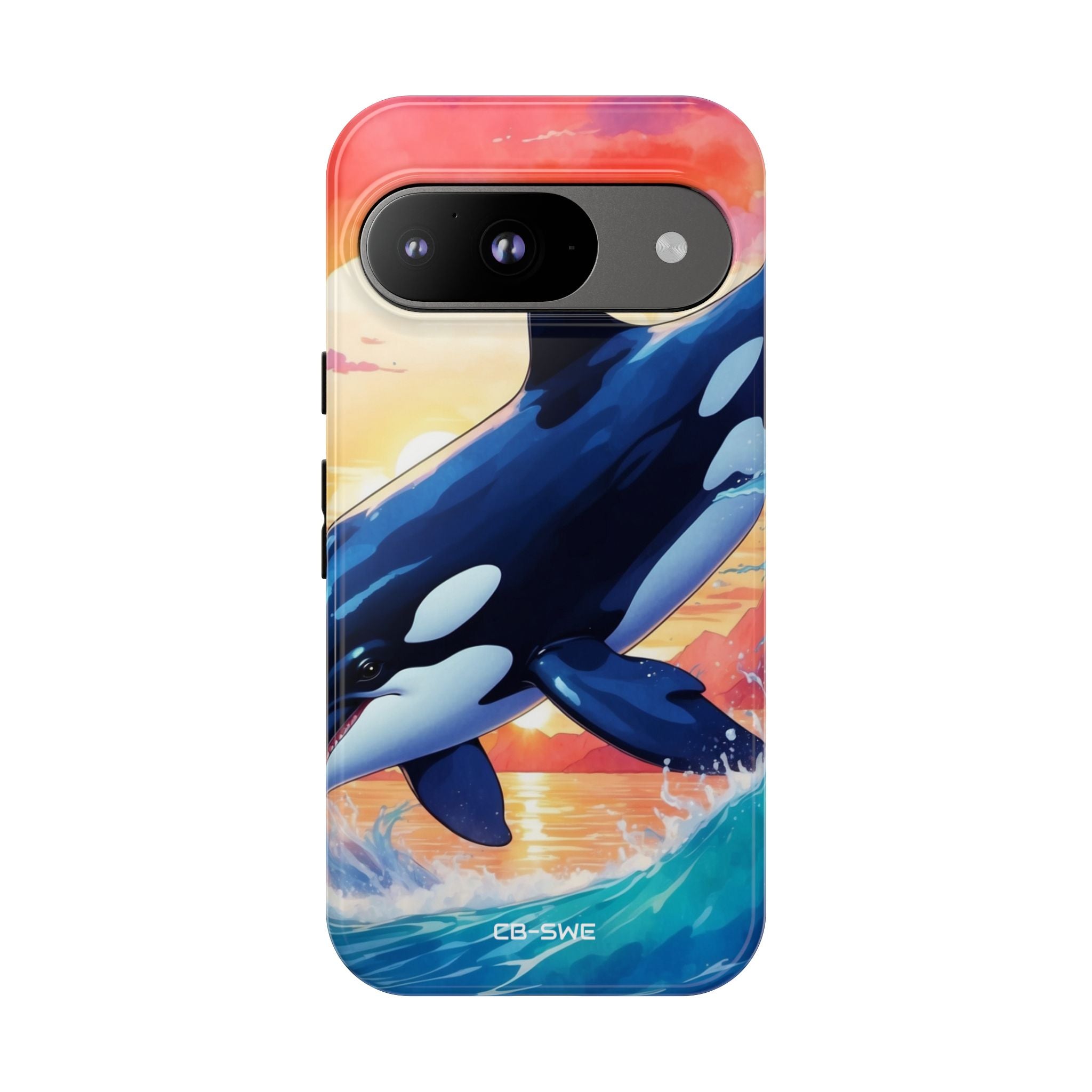 Orca Leaps Joyfully - Google Pixel Case