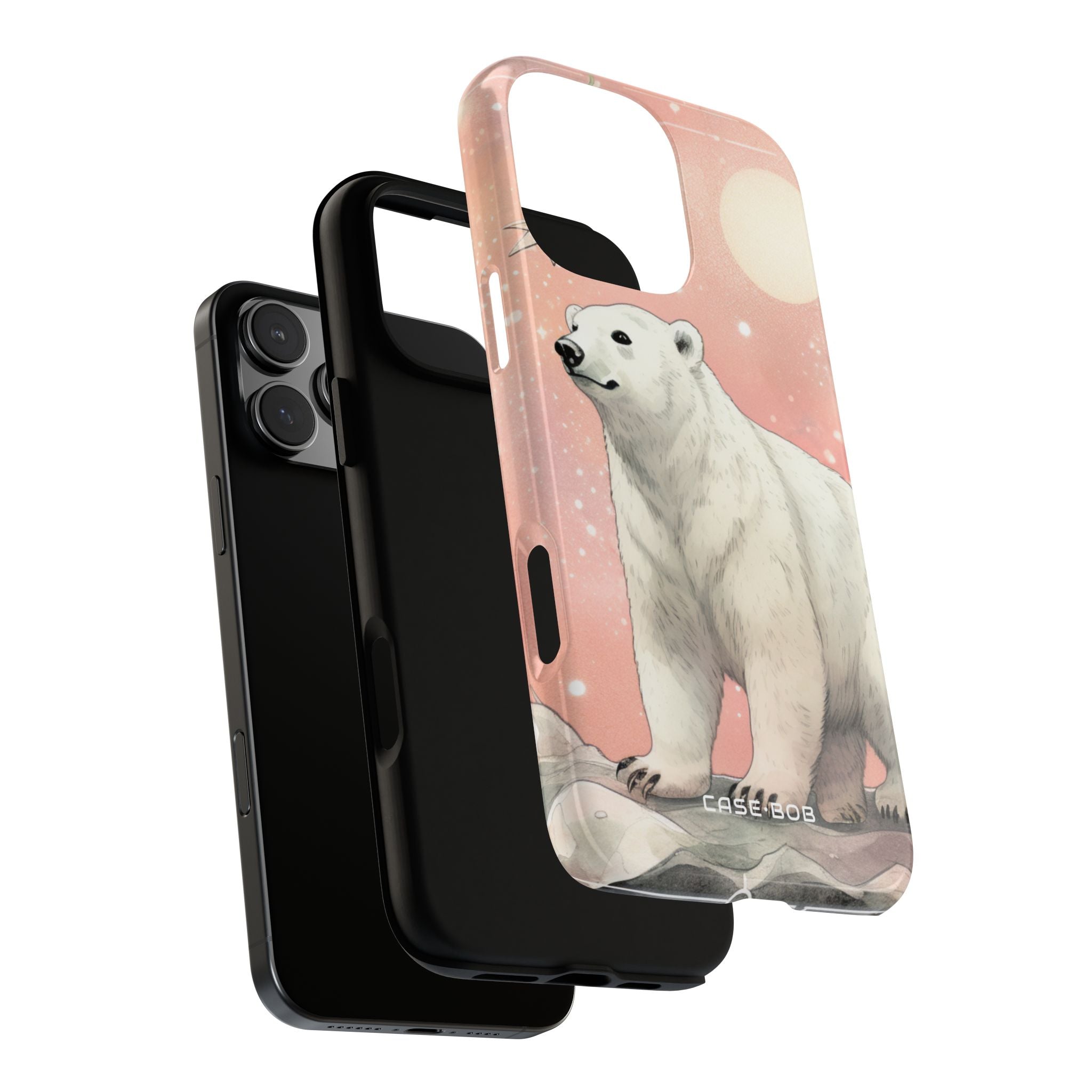 Polar Bear Dream iPhone 16 Pro Max Case - Tough