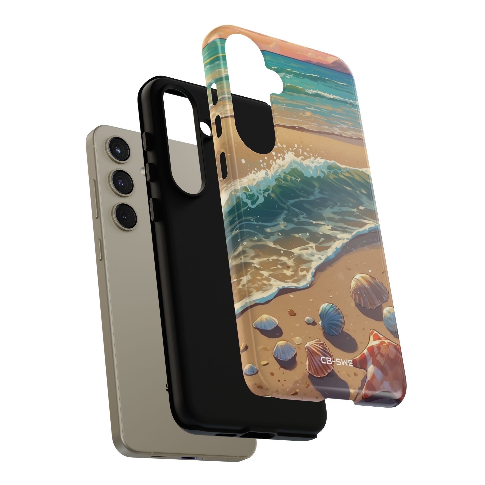 Seashells Kiss Shore - Samsung Case