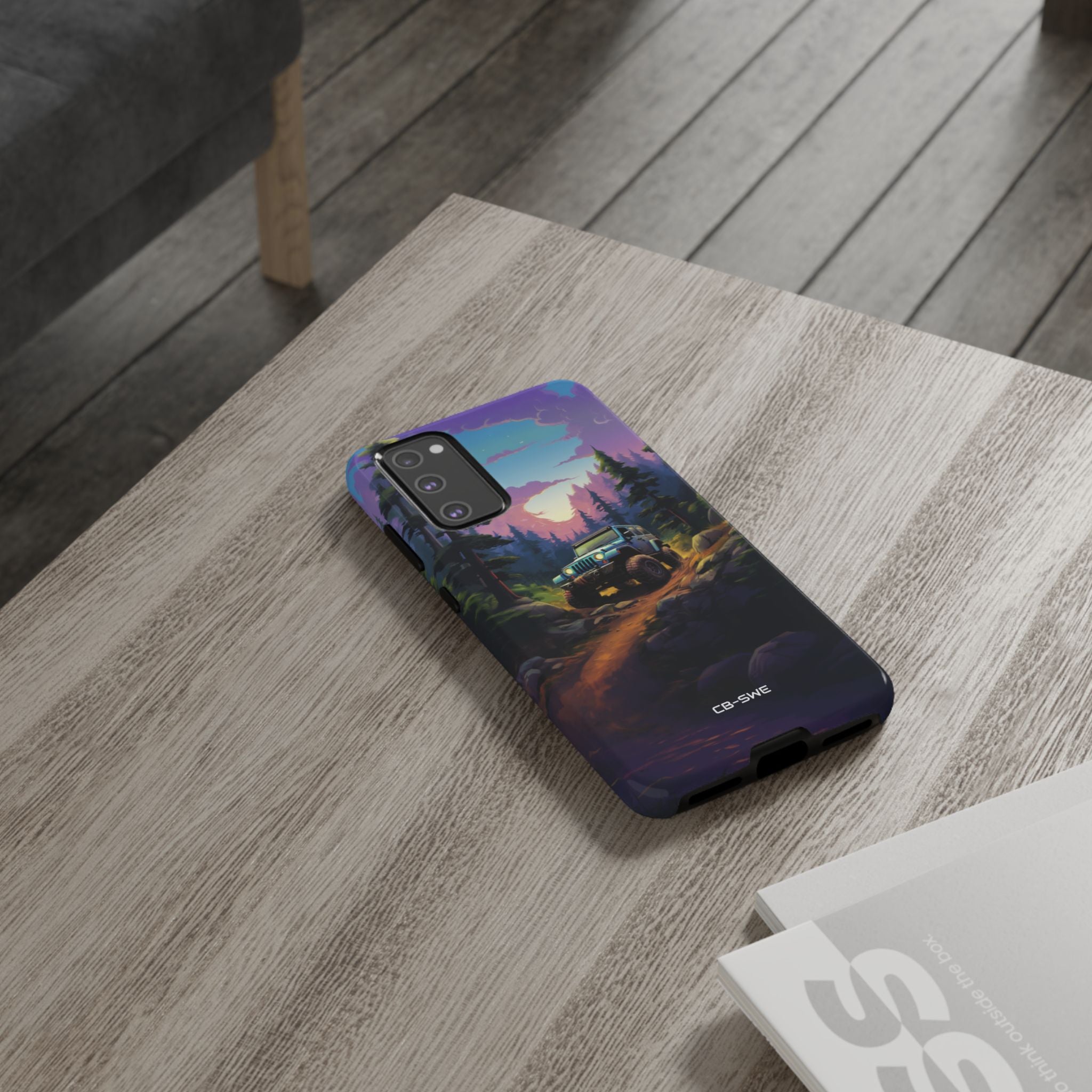Sunset Forest Drive - Samsung Case