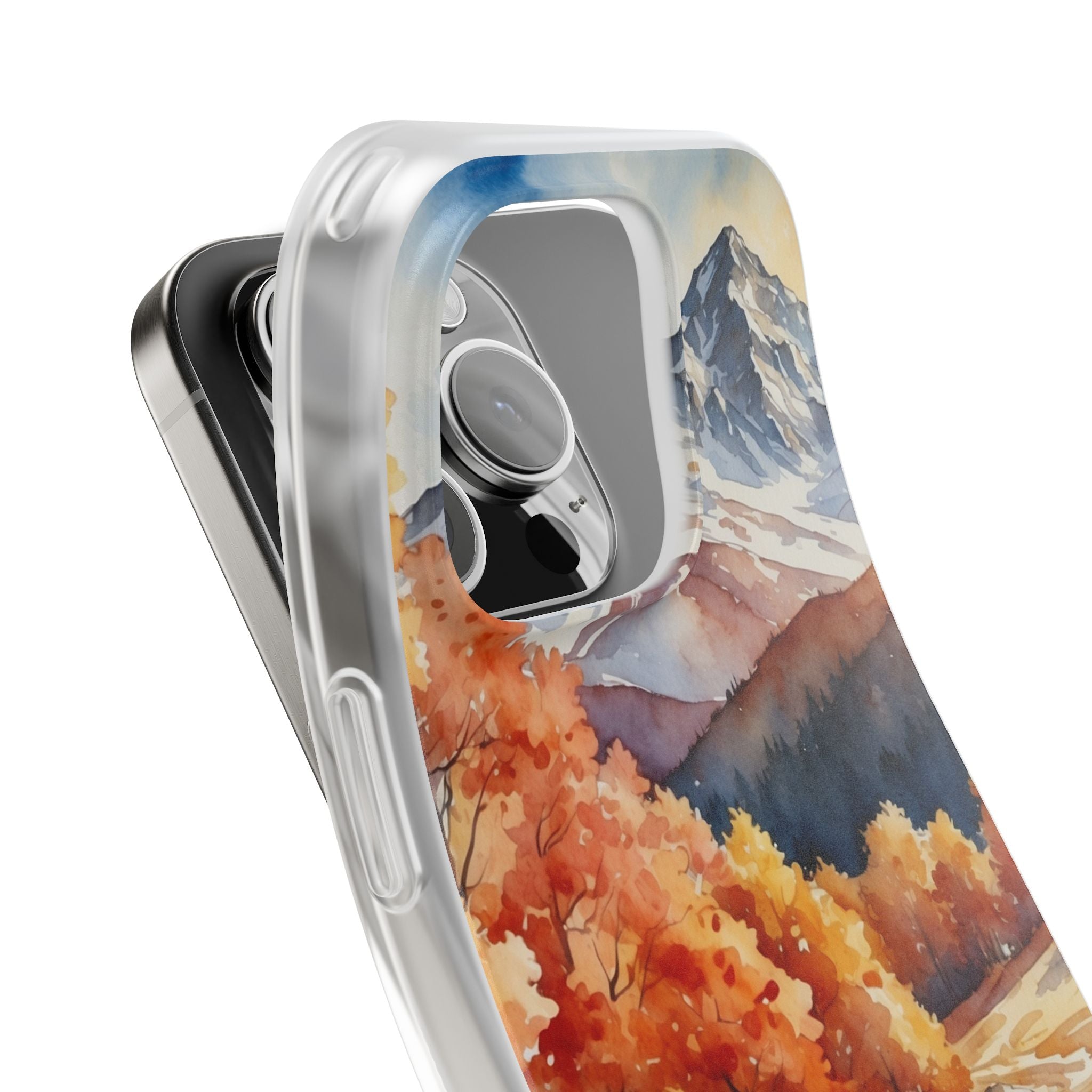 Snowcapped Radiance iPhone 16 Pro Case - Soft