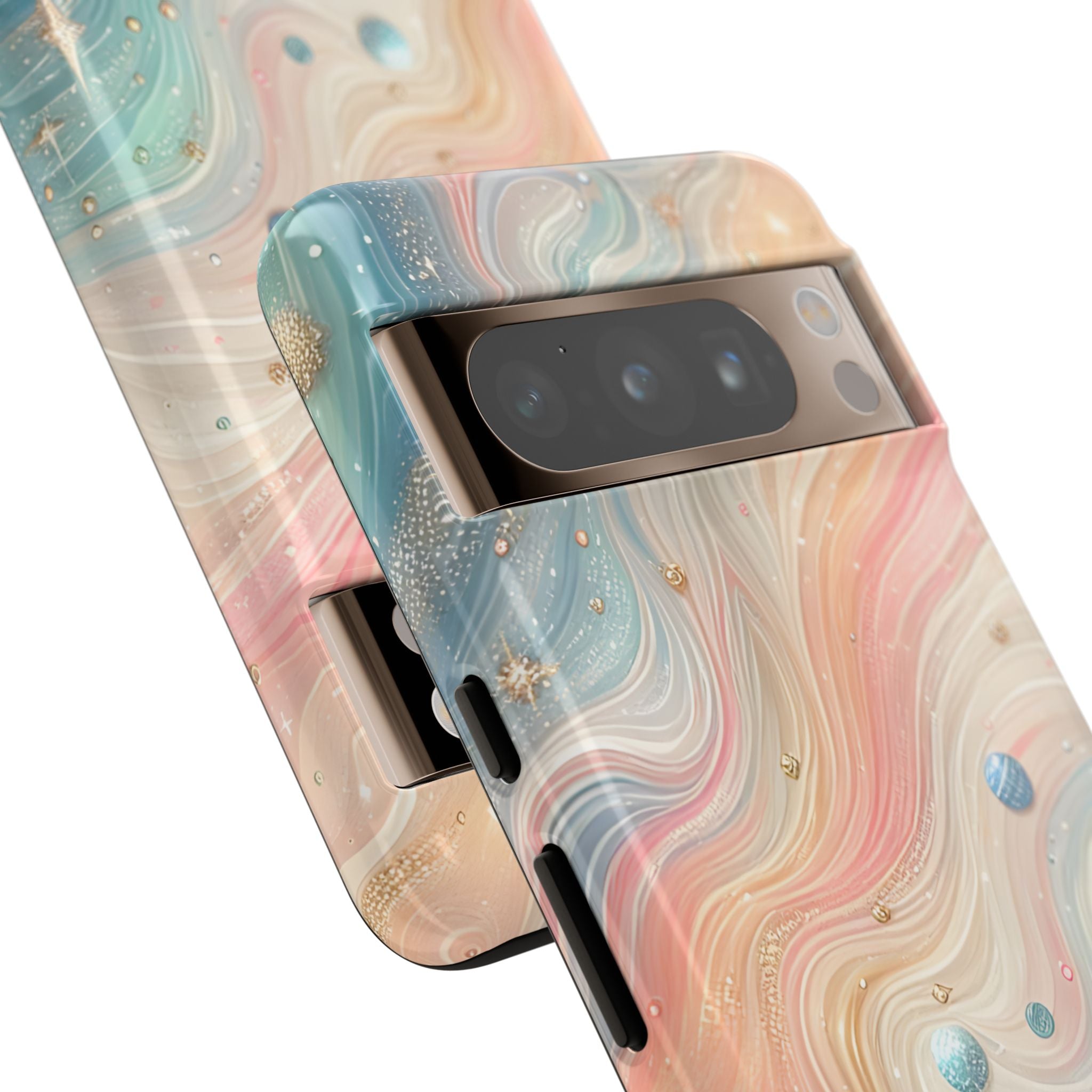 Celestial Waves Dance - Google Pixel Case